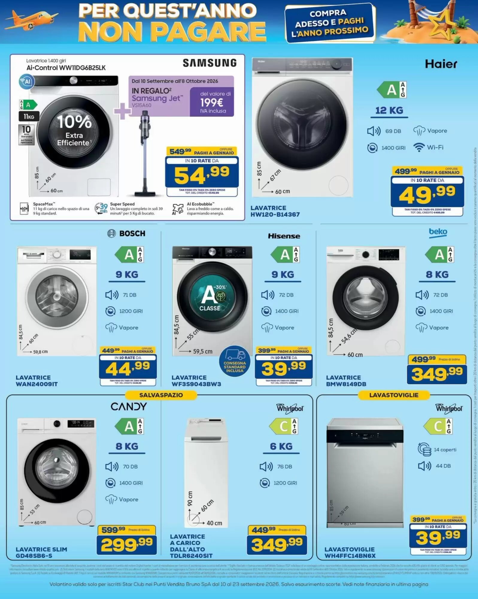 Volantino promozionale Euronics Bruno  valide dal 10/09/2026 - Pagina 28.