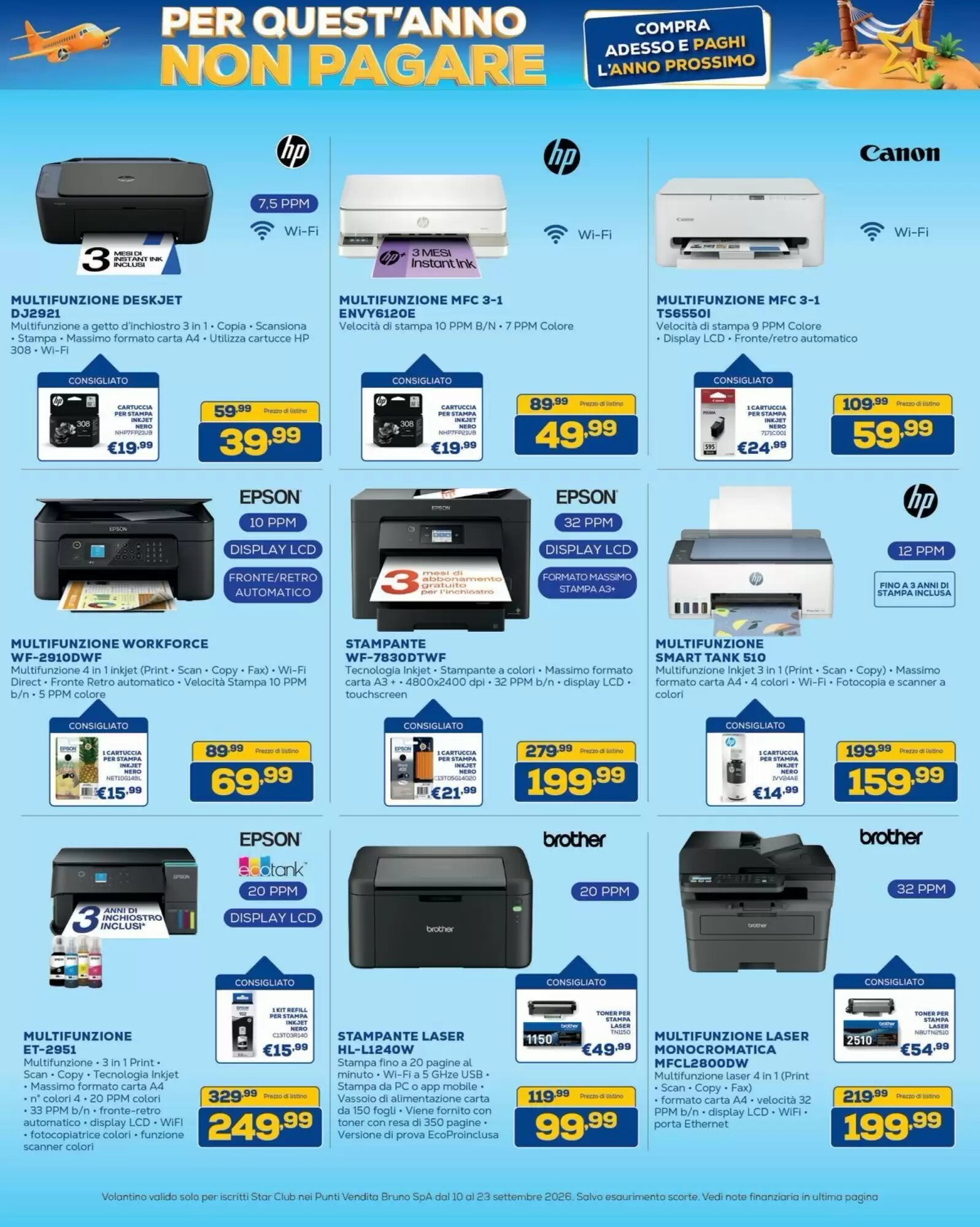 Volantino promozionale Euronics Bruno  valide dal 10/09/2026 - Pagina 6.