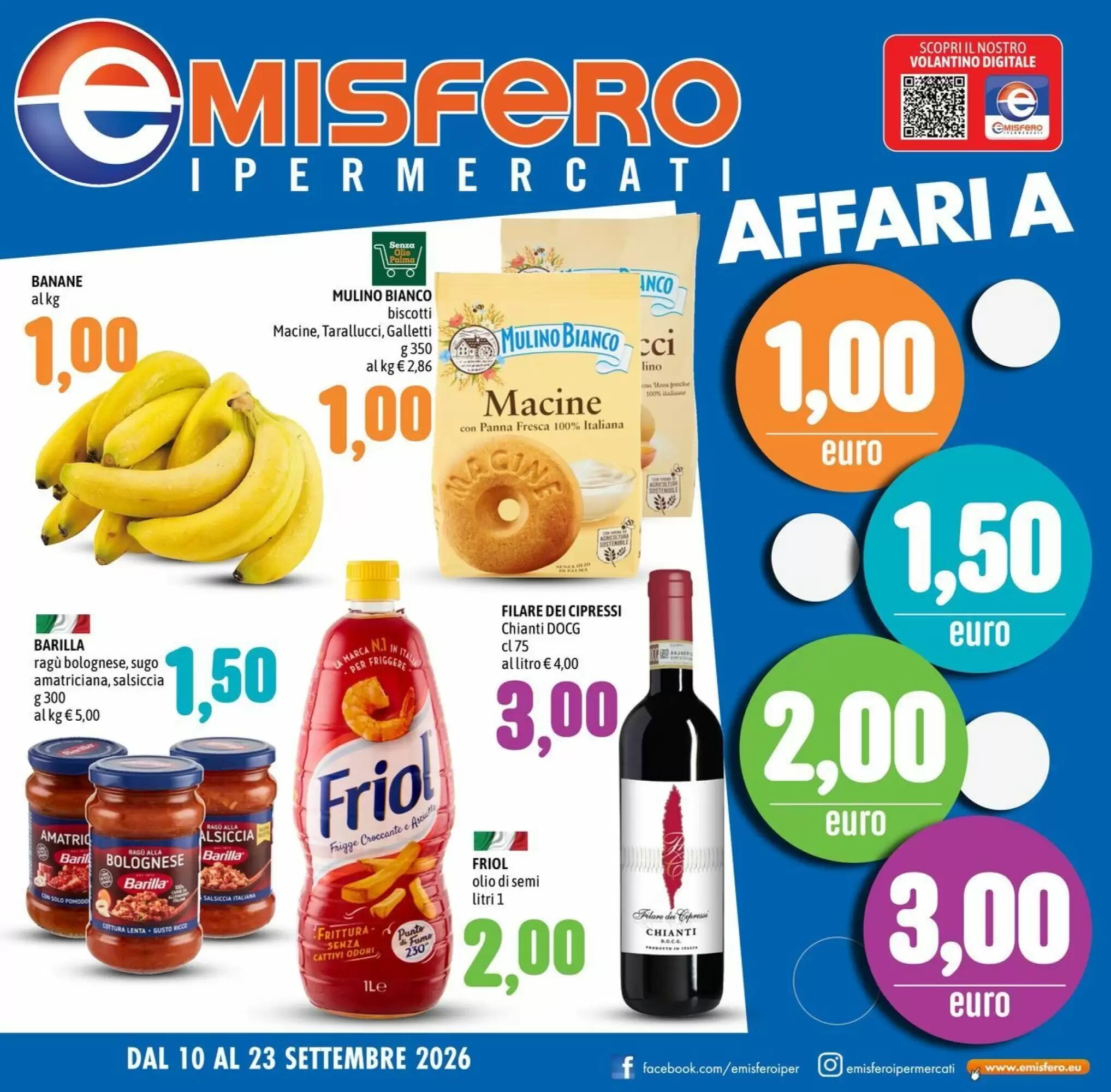 Volantino promozionale Emisfero valide dal 10/09/2026 - Pagina 1.