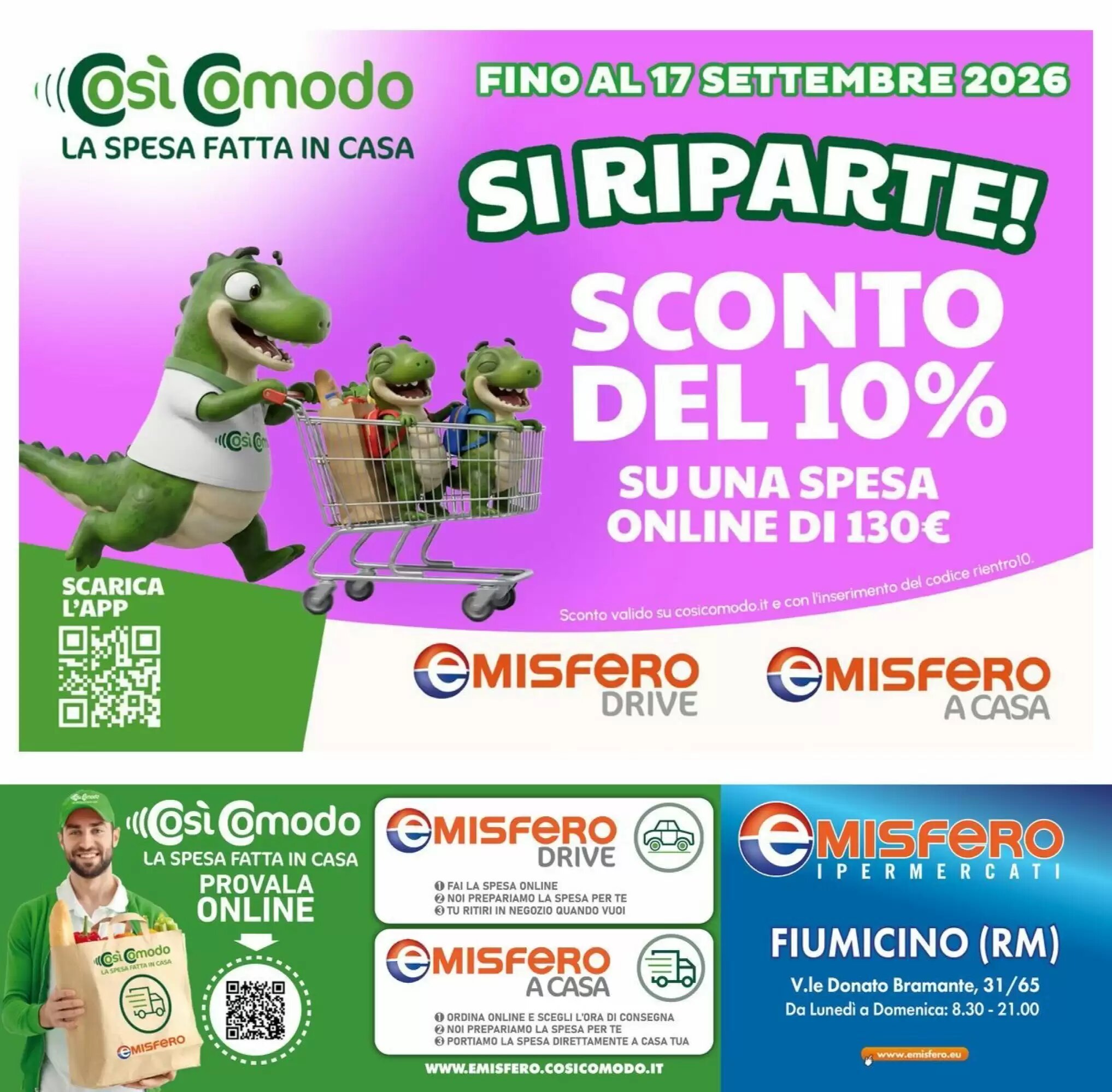 Volantino promozionale Emisfero  valide dal 10/09/2026 - Pagina 40.