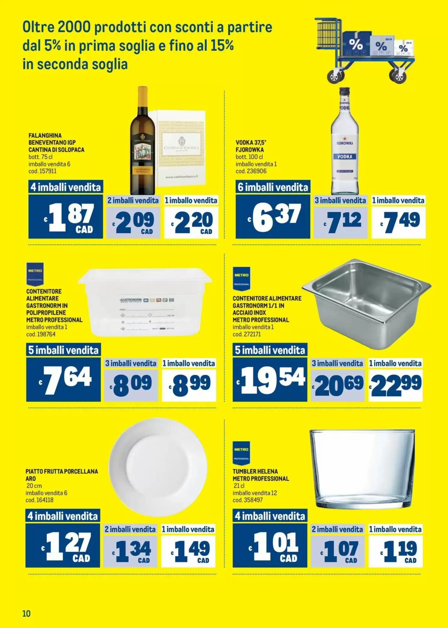 Volantino promozionale Metro  valide dal 10/09/2026 - Pagina 10.