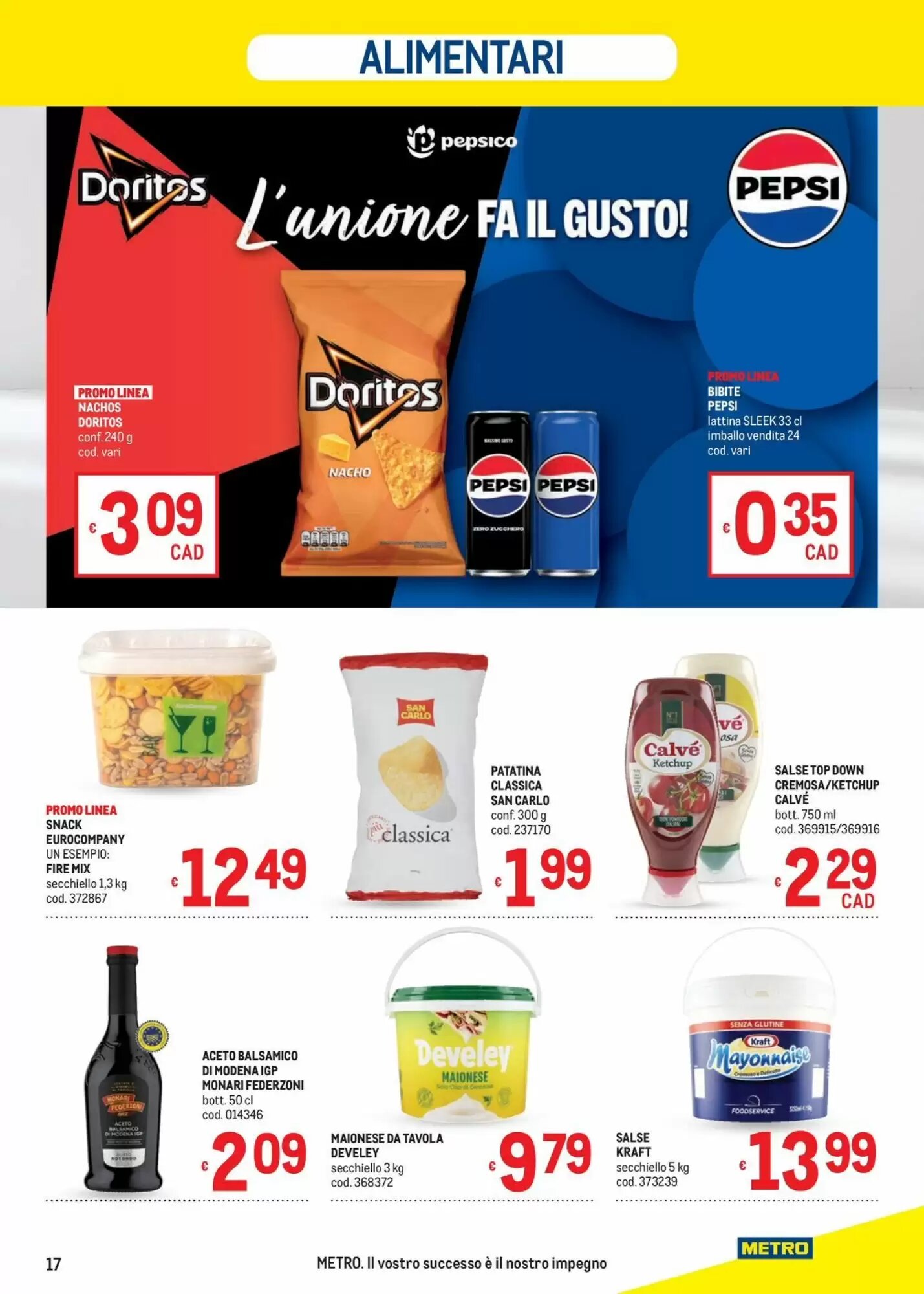 Volantino promozionale Metro  valide dal 10/09/2026 - Pagina 17.
