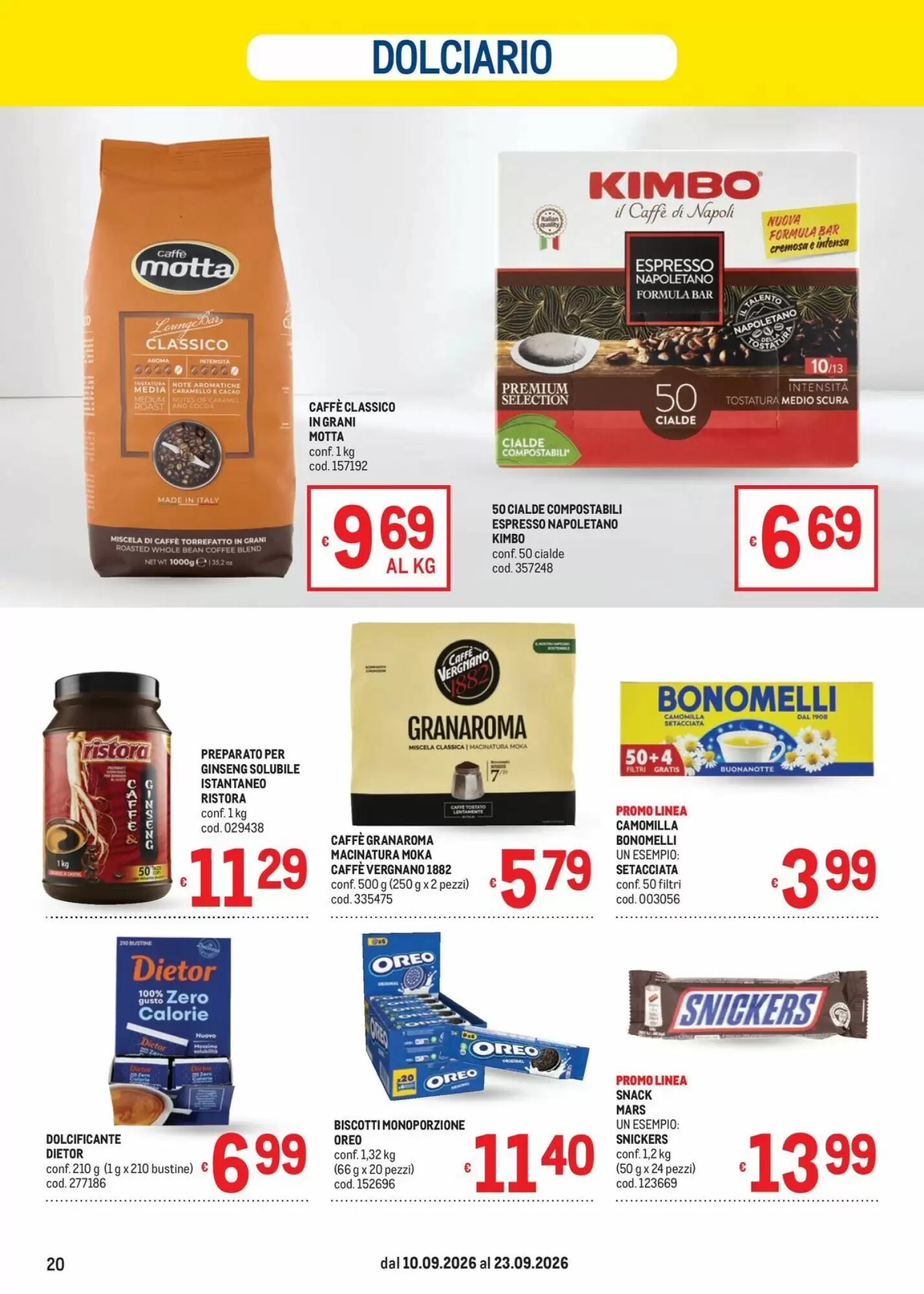 Volantino promozionale Metro  valide dal 10/09/2026 - Pagina 20.