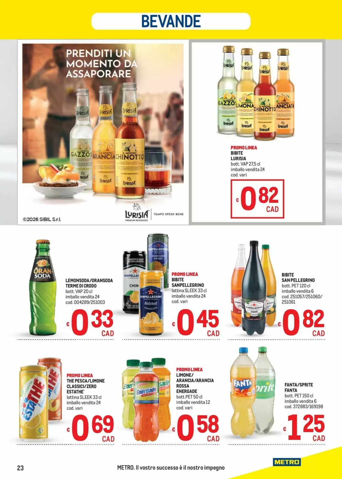Volantino promozionale Metro  valide dal 10/09/2026 - Pagina 23.