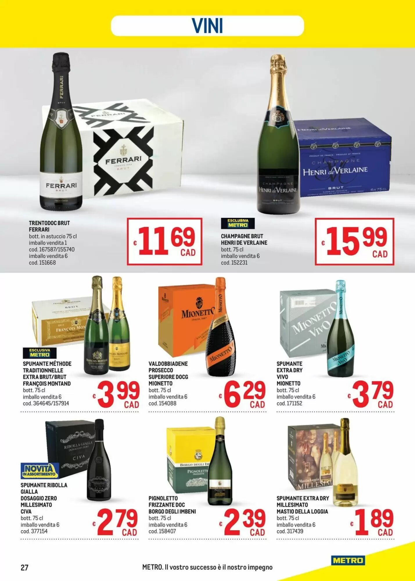 Volantino promozionale Metro  valide dal 10/09/2026 - Pagina 27.