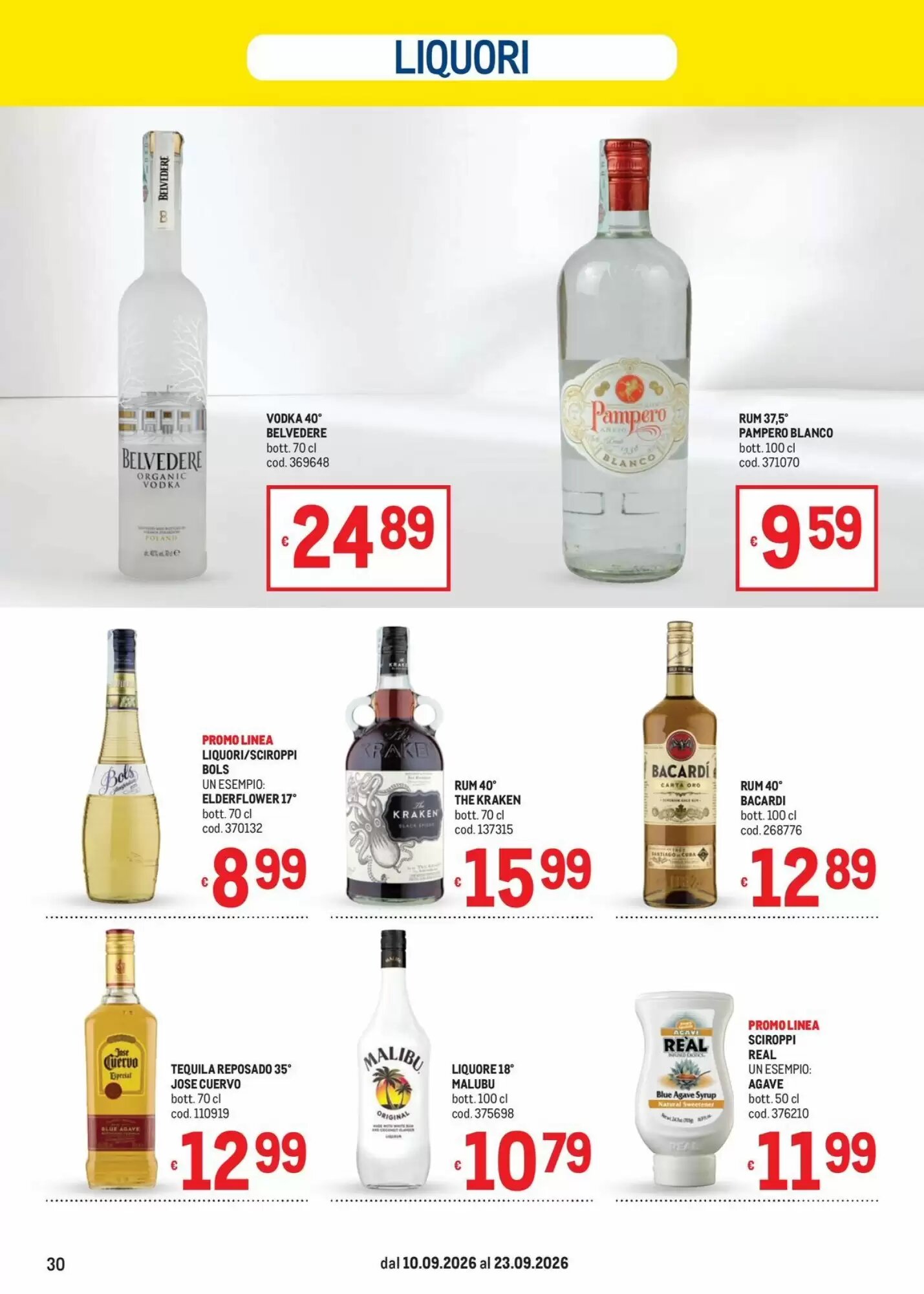 Volantino promozionale Metro  valide dal 10/09/2026 - Pagina 30.