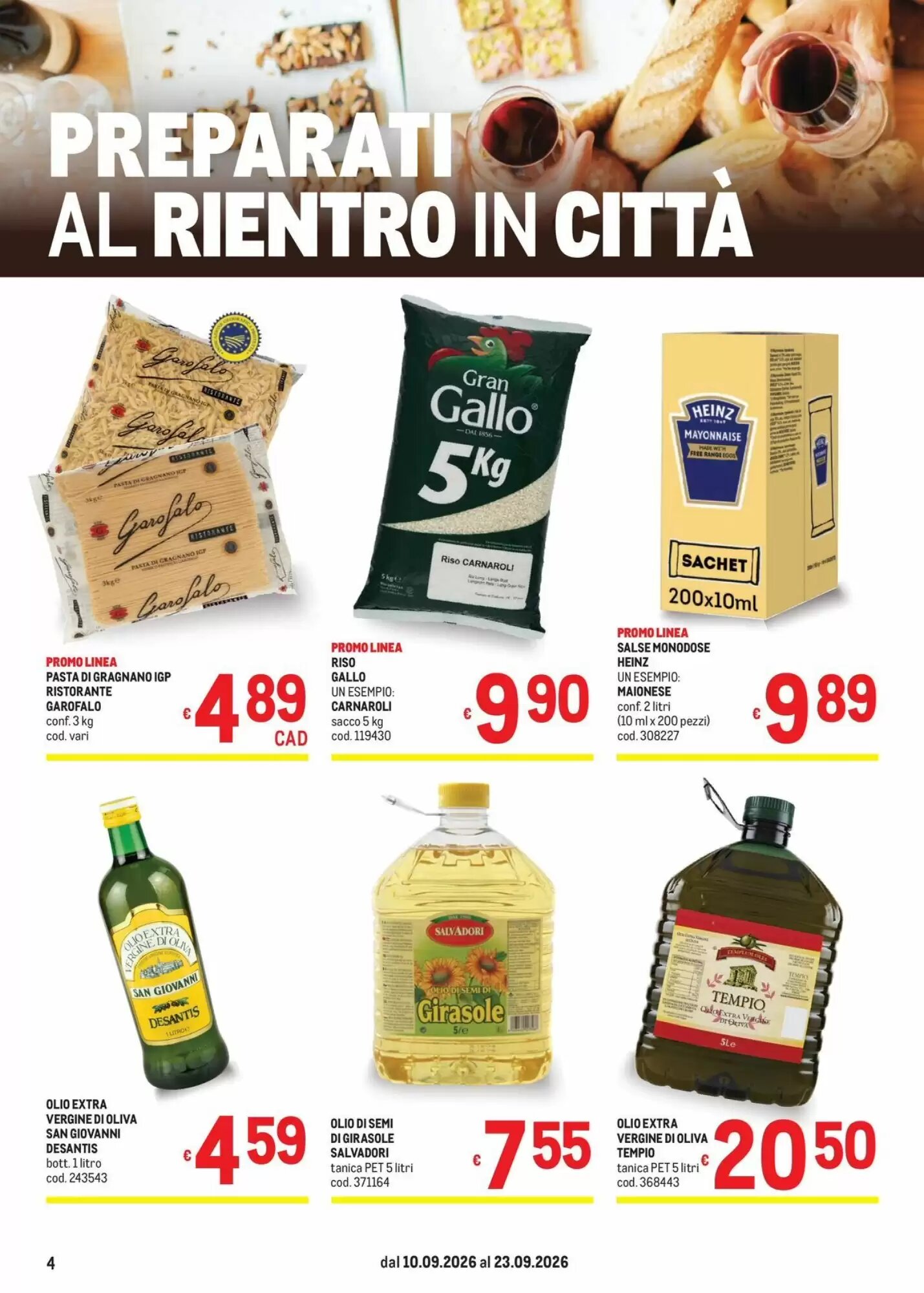 Volantino promozionale Metro  valide dal 10/09/2026 - Pagina 4.