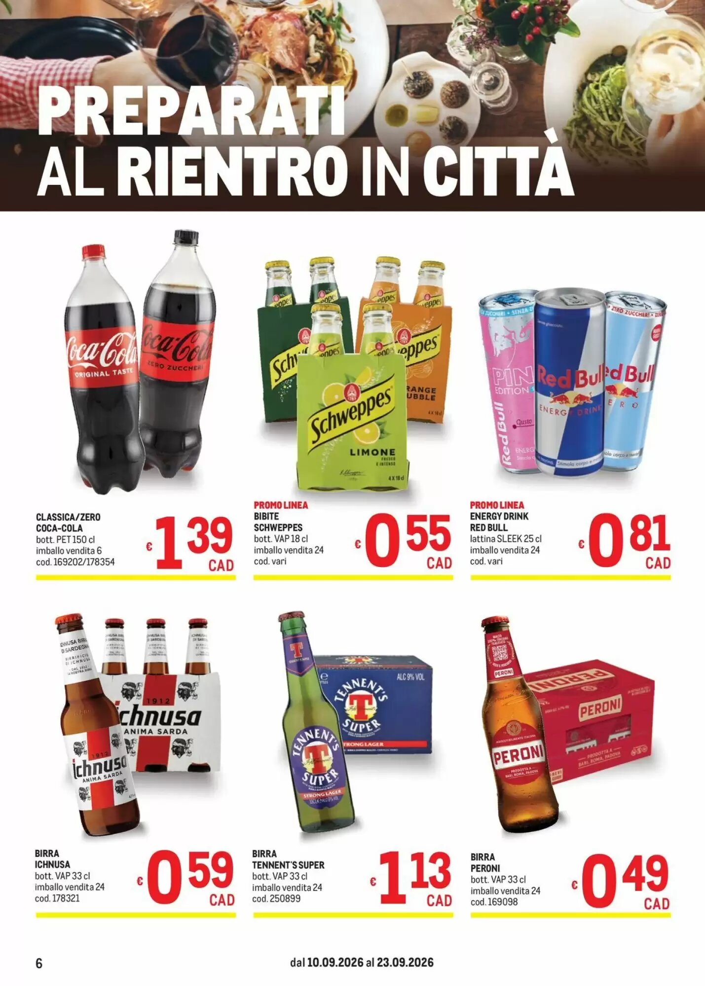 Volantino promozionale Metro  valide dal 10/09/2026 - Pagina 6.