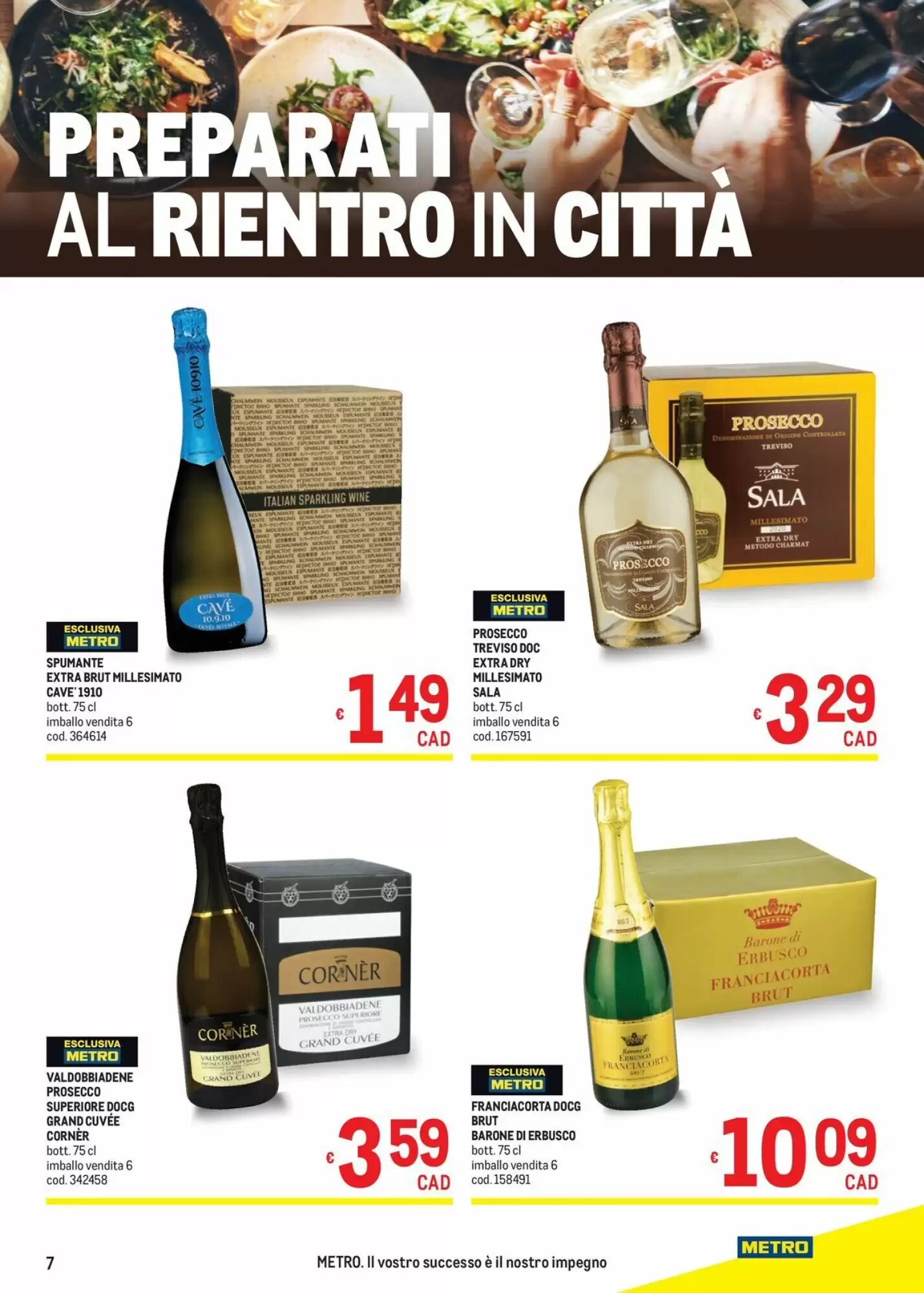 Volantino promozionale Metro  valide dal 10/09/2026 - Pagina 7.