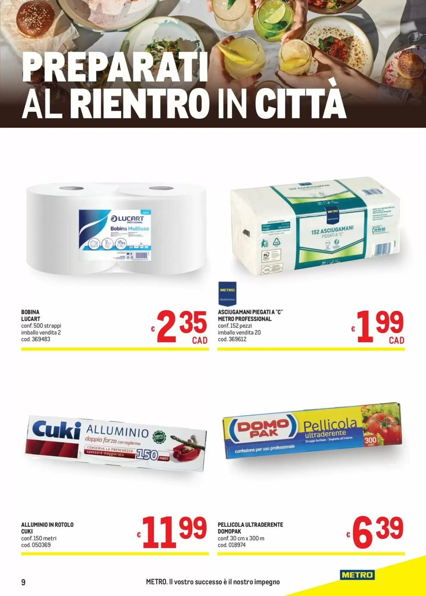 Volantino promozionale Metro  valide dal 10/09/2026 - Pagina 9.