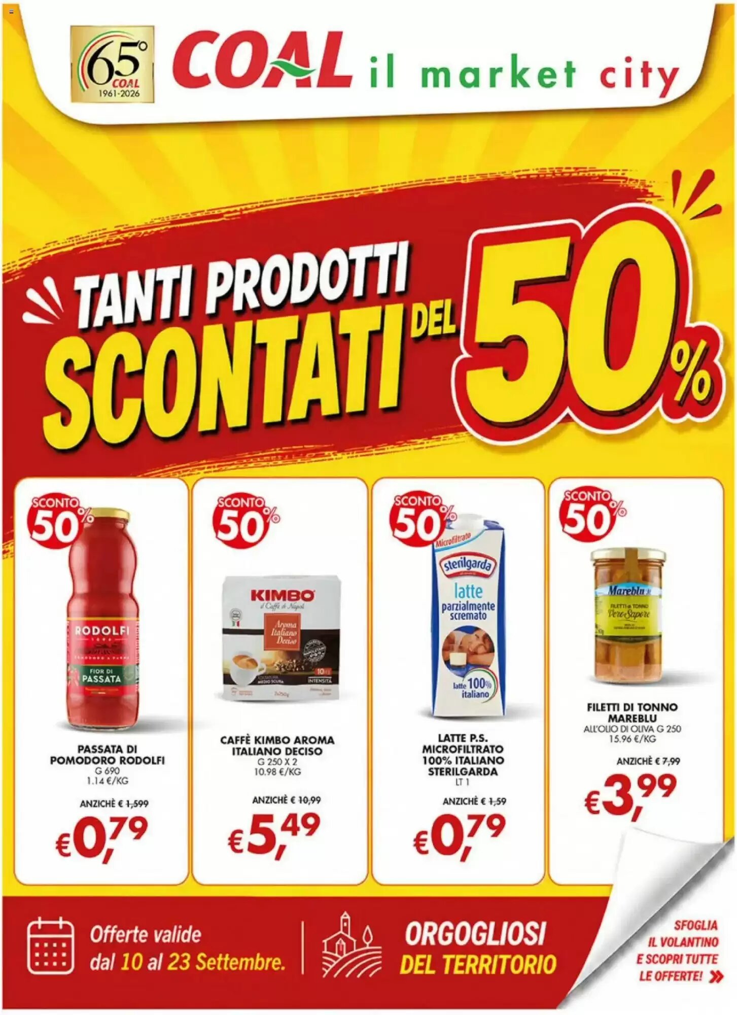 Volantino promozionale Coal  valide dal 10/09/2026 - Pagina 1.