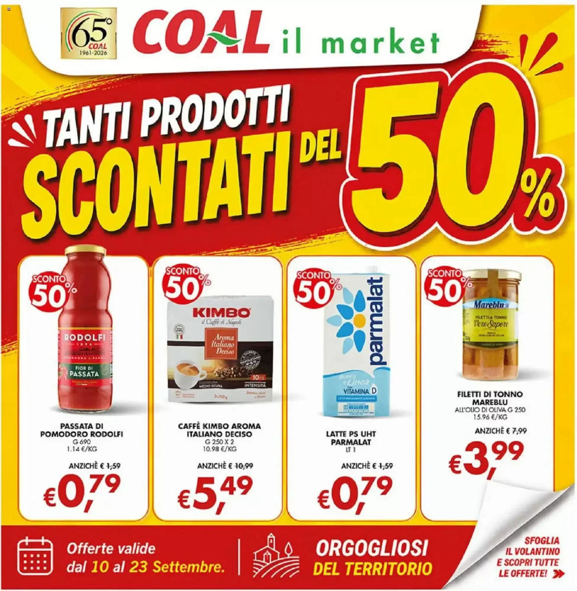 Volantino promozionale Coal valide dal 10/09/2026 - Pagina 1.