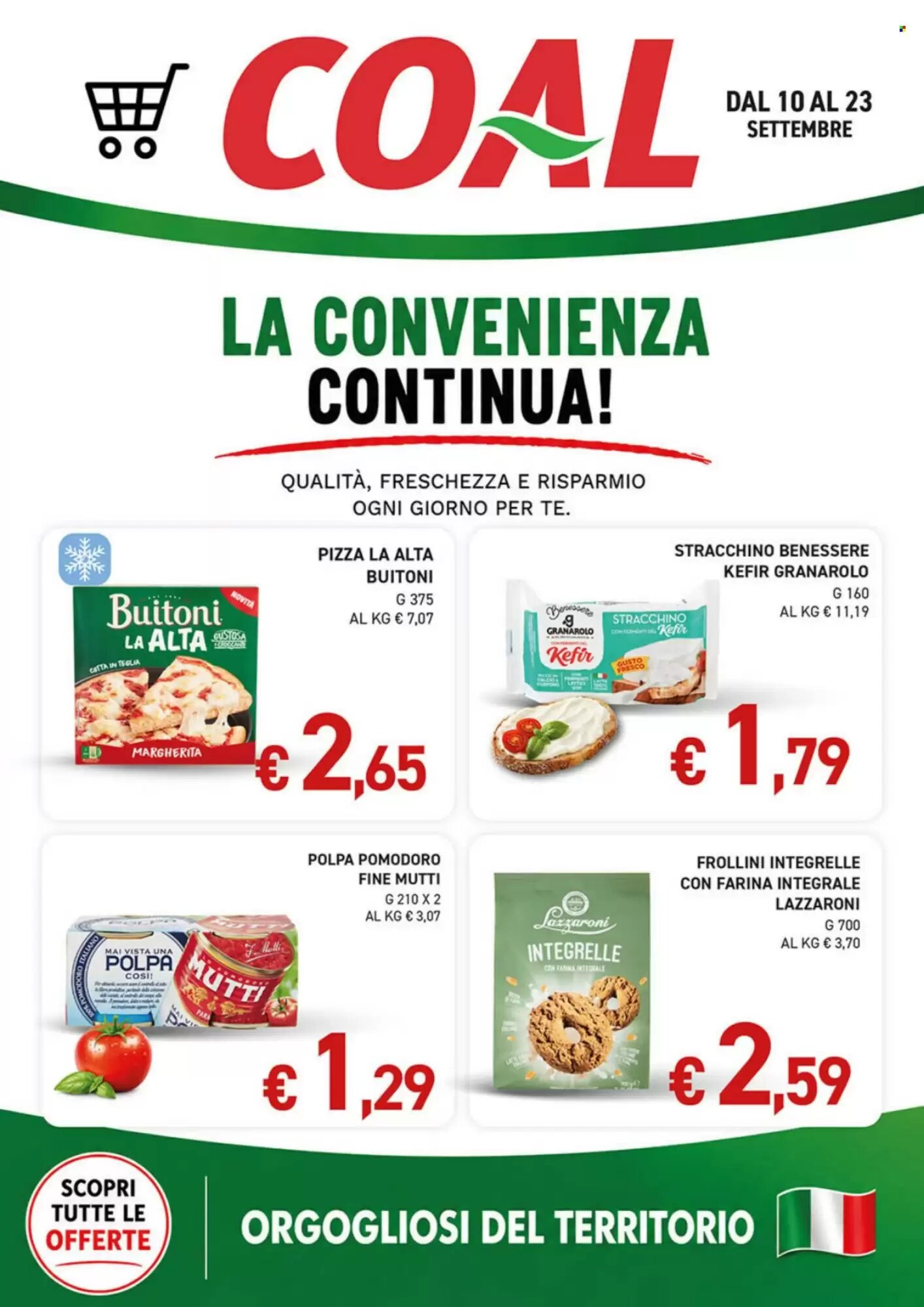 Volantino promozionale Coal valide dal 10/09/2026 - Pagina 1.