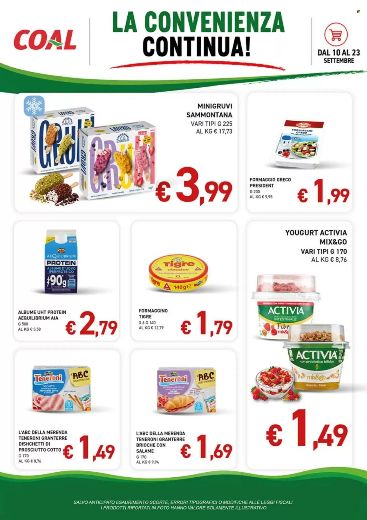Volantino promozionale Coal  valide dal 10/09/2026 - Pagina 3.