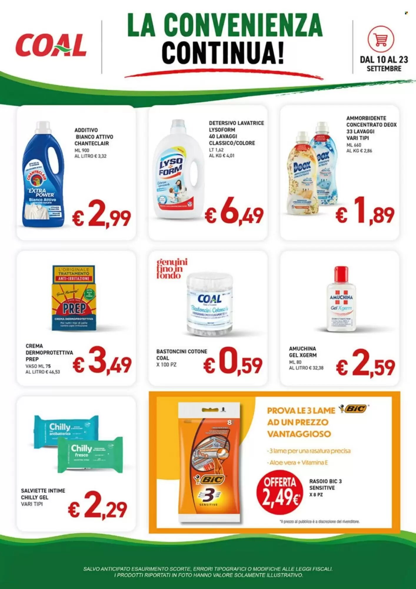 Volantino promozionale Coal  valide dal 10/09/2026 - Pagina 9.