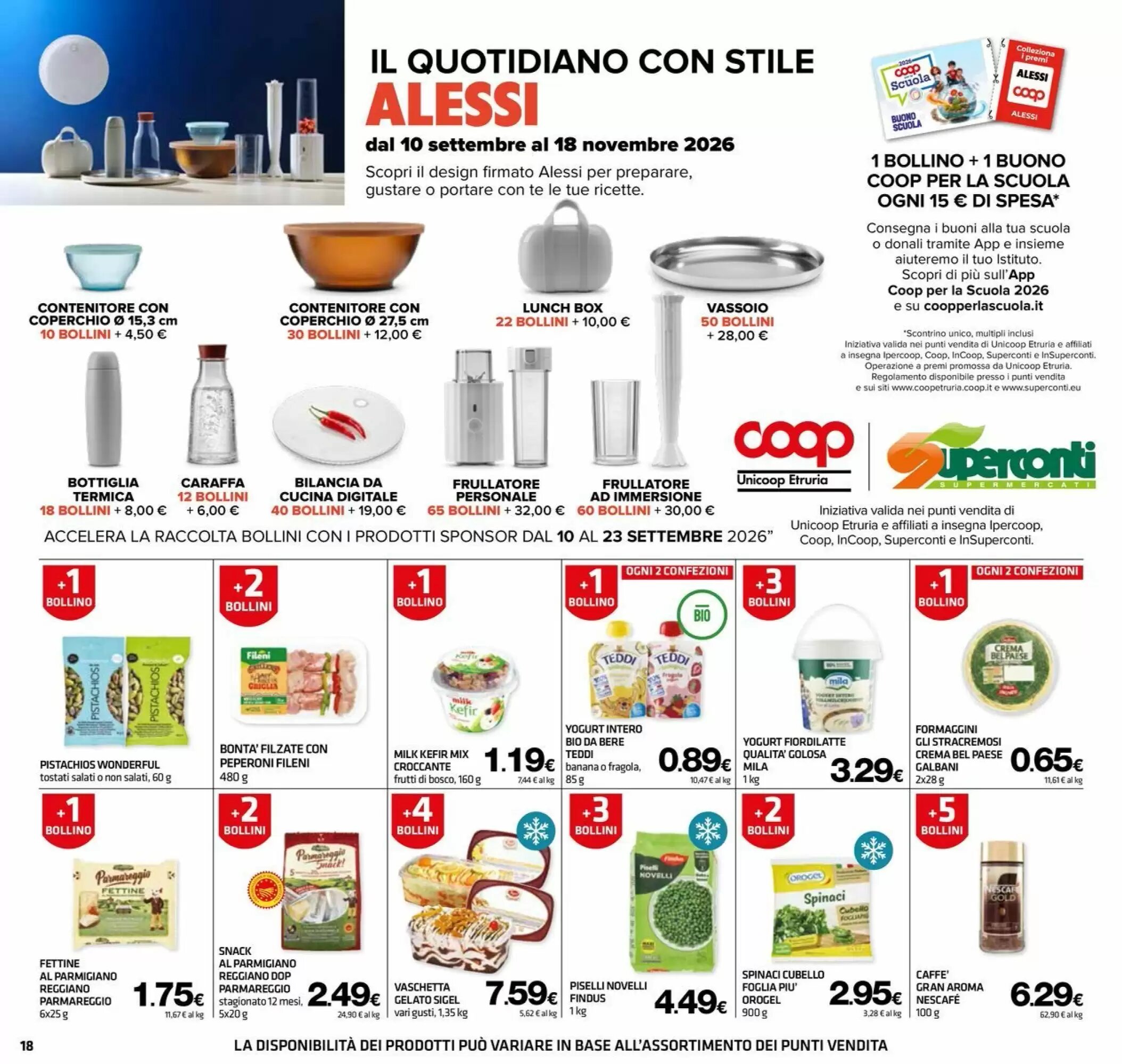 Volantino promozionale Superconti  valide dal 10/09/2026 - Pagina 18.