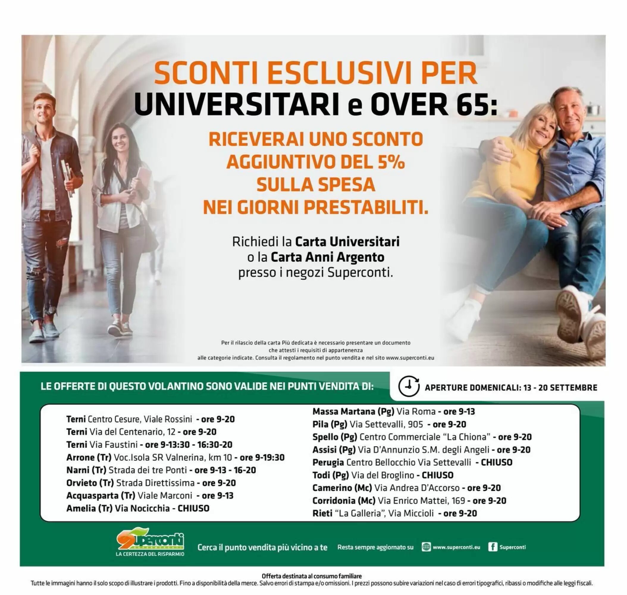 Volantino promozionale Superconti  valide dal 10/09/2026 - Pagina 20.
