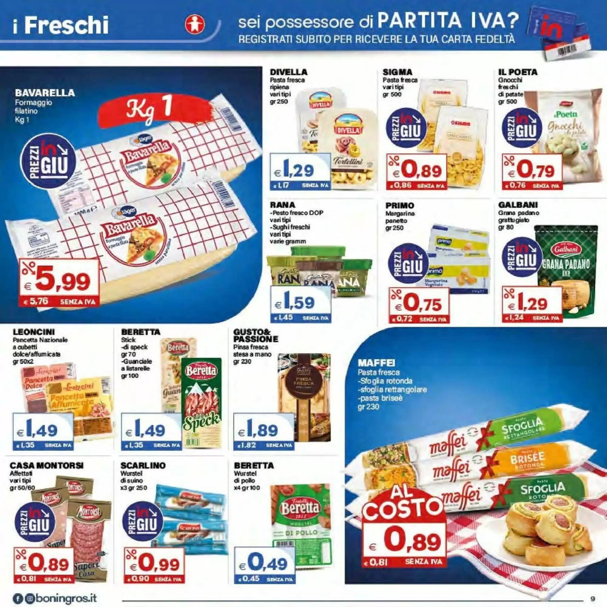 Volantino promozionale Boningros Cash and Carry  valide dal 10/09/2026 - Pagina 9.