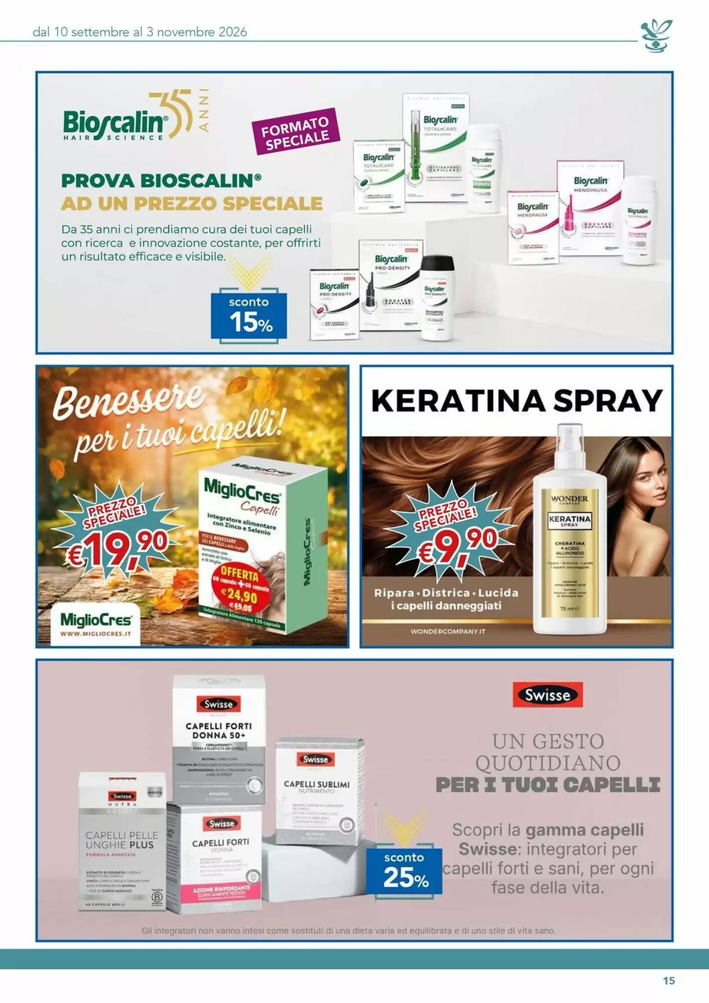 Volantino promozionale Migross Superstore  valide dal 10/09/2026 - Pagina 15.
