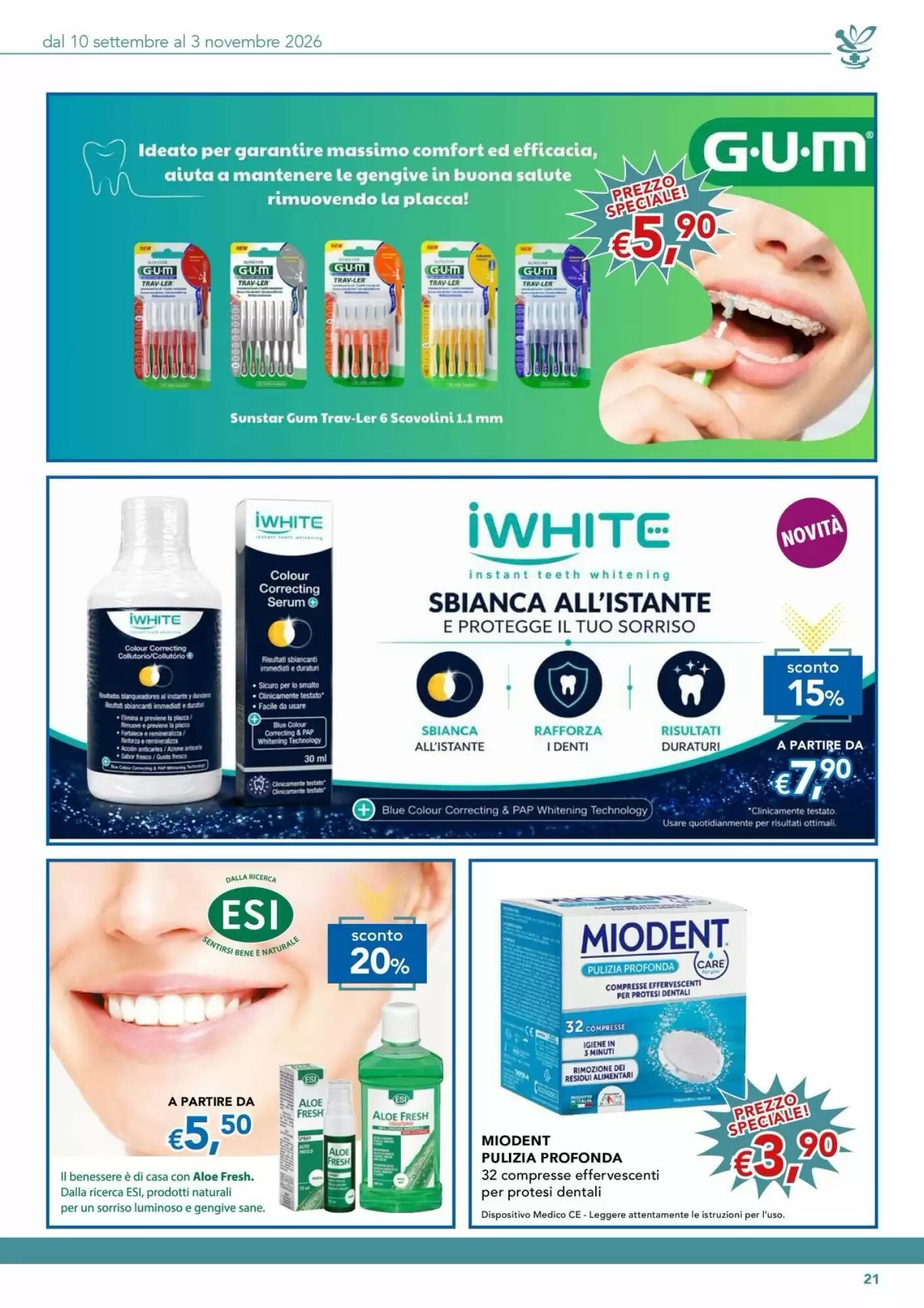 Volantino promozionale Migross Superstore  valide dal 10/09/2026 - Pagina 21.