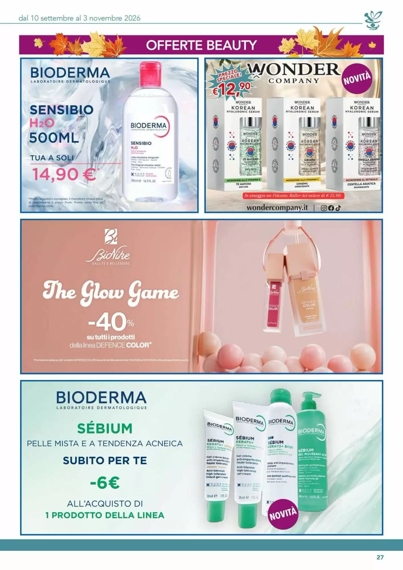Volantino promozionale Migross Superstore  valide dal 10/09/2026 - Pagina 27.