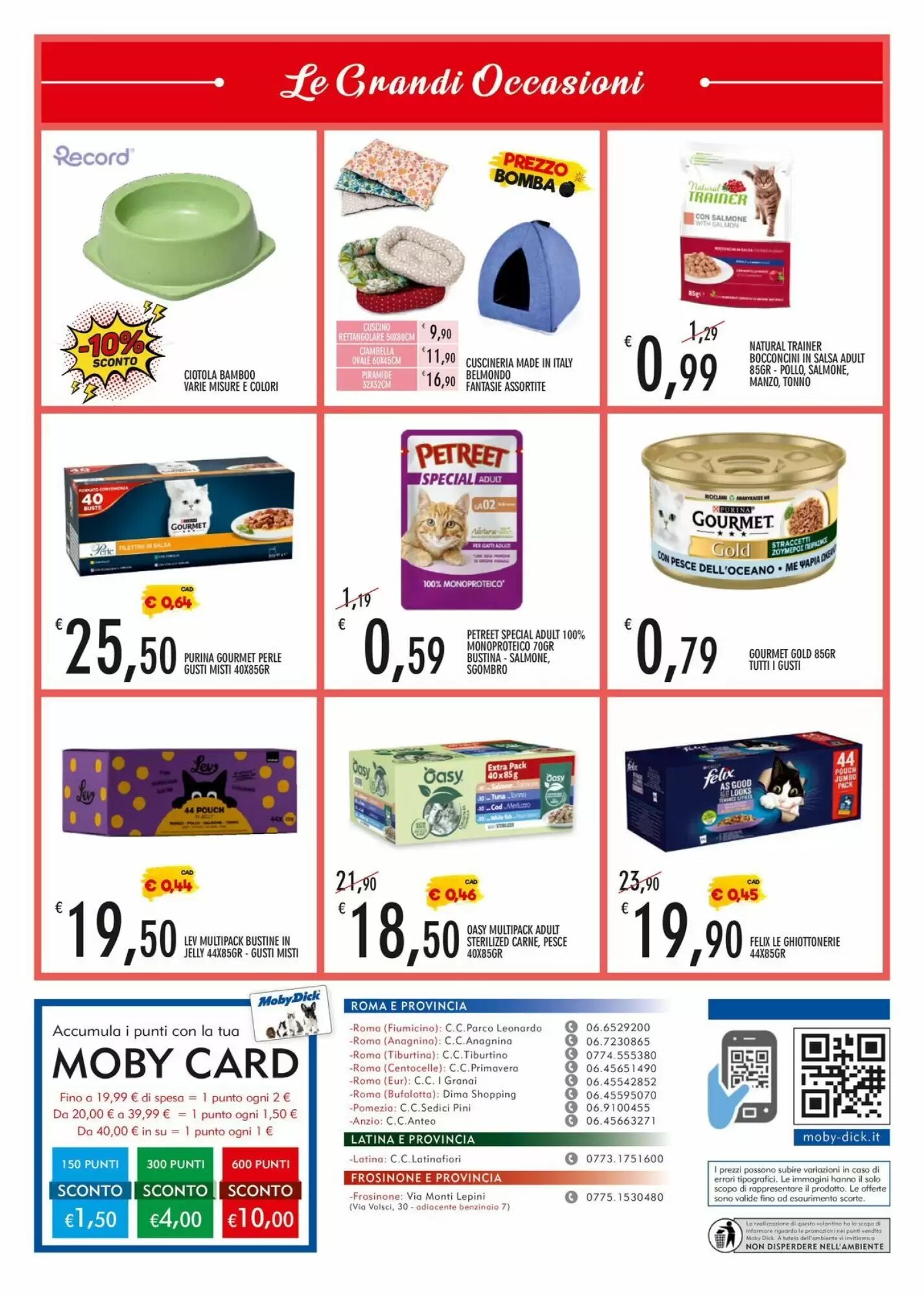 Volantino promozionale Moby Dick  valide dal 10/09/2026 - Pagina 12.