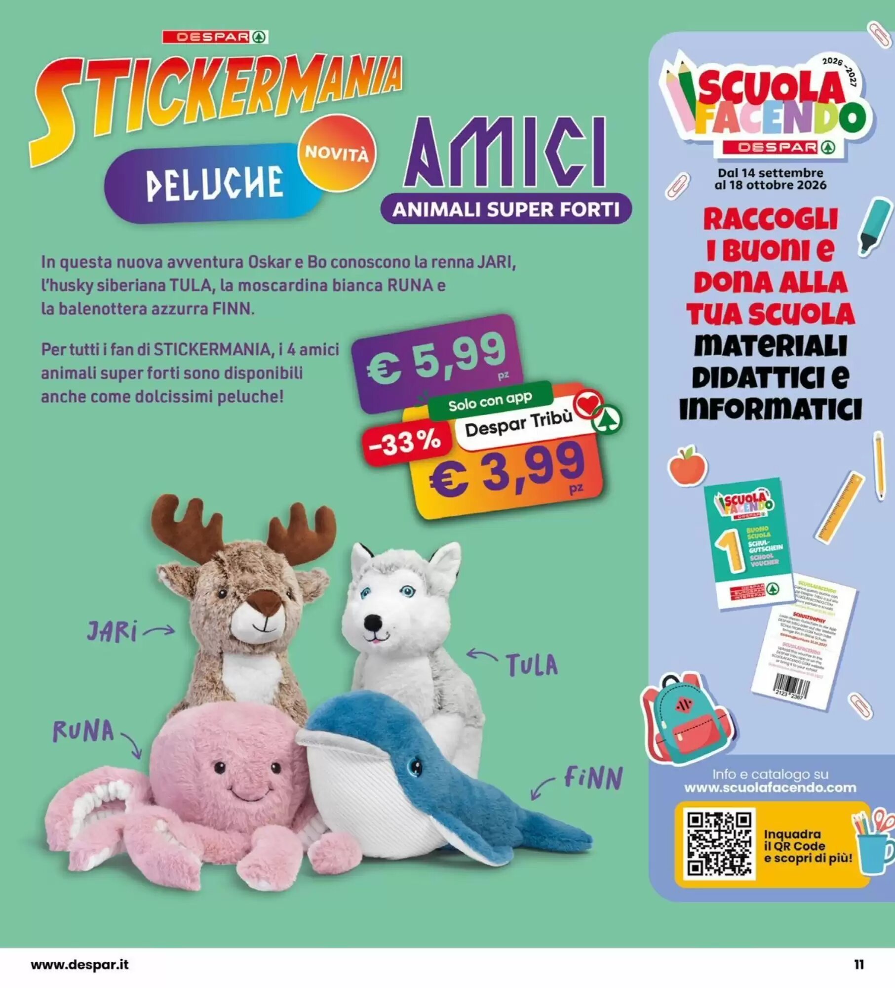 Volantino promozionale Eurospar  valide dal 11/09/2026 - Pagina 11.