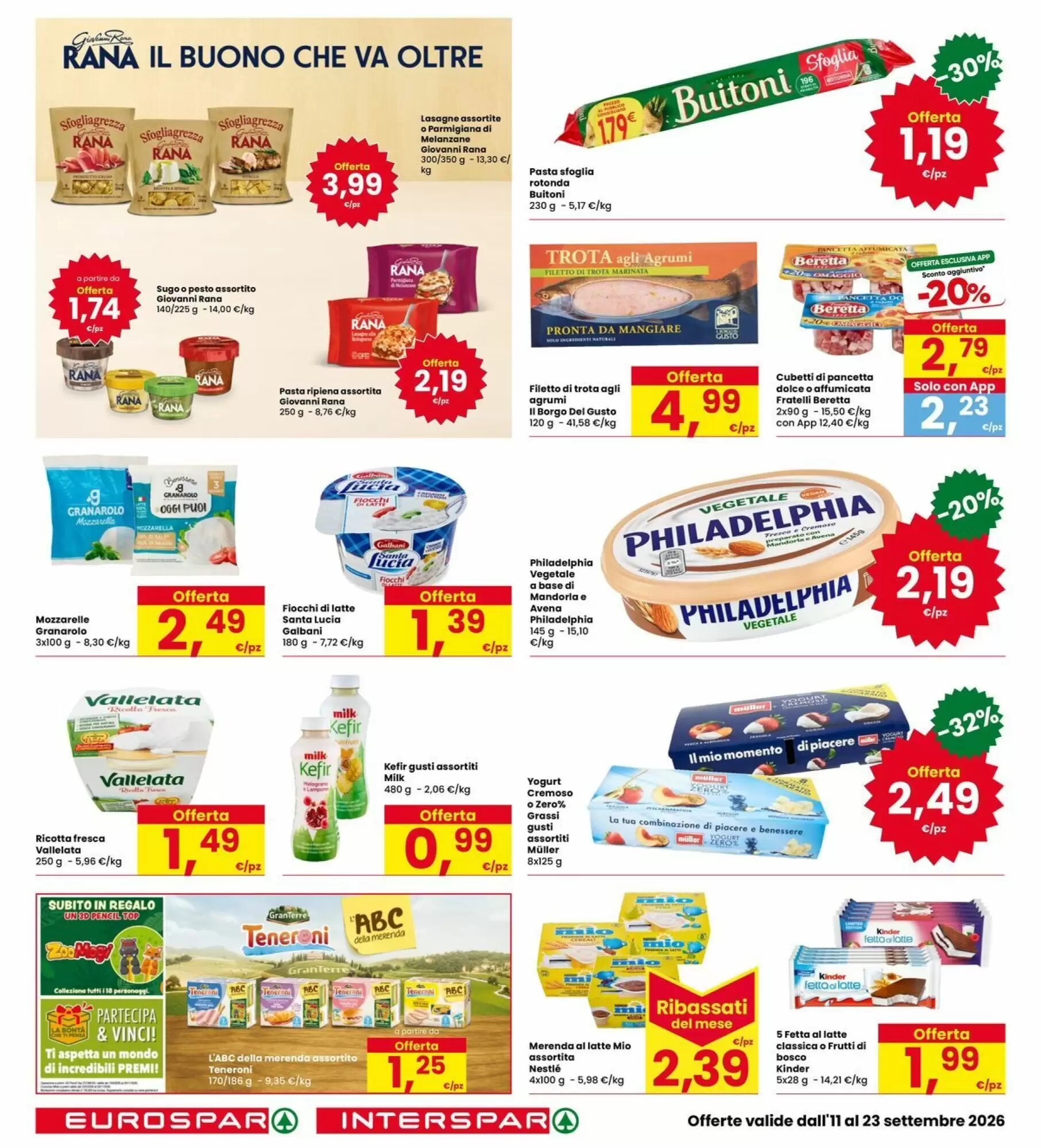Volantino promozionale Eurospar  valide dal 11/09/2026 - Pagina 20.