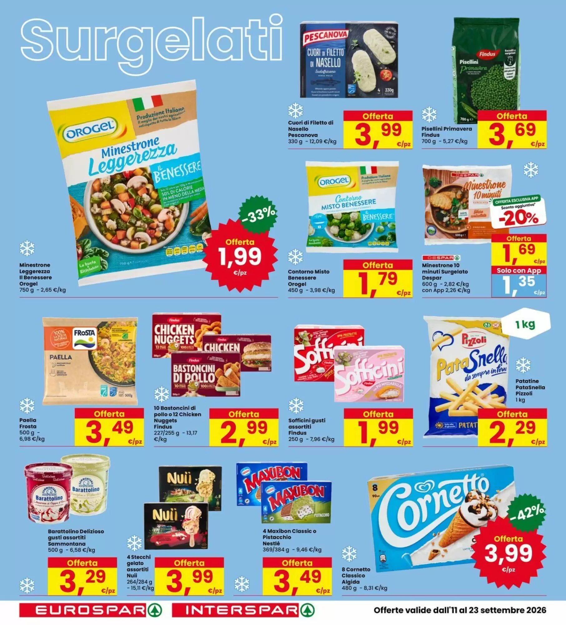 Volantino promozionale Eurospar  valide dal 11/09/2026 - Pagina 22.