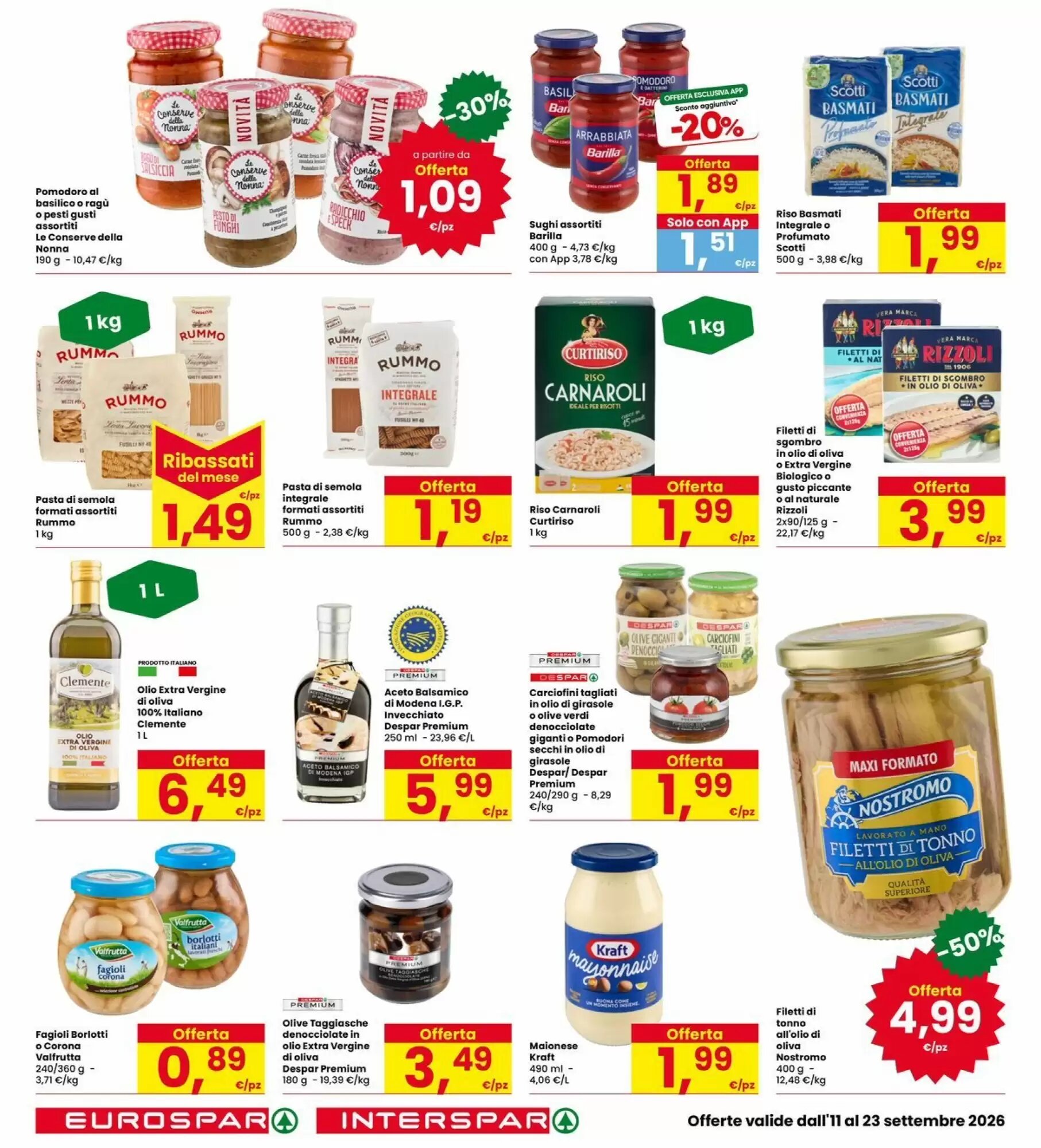 Volantino promozionale Eurospar  valide dal 11/09/2026 - Pagina 26.