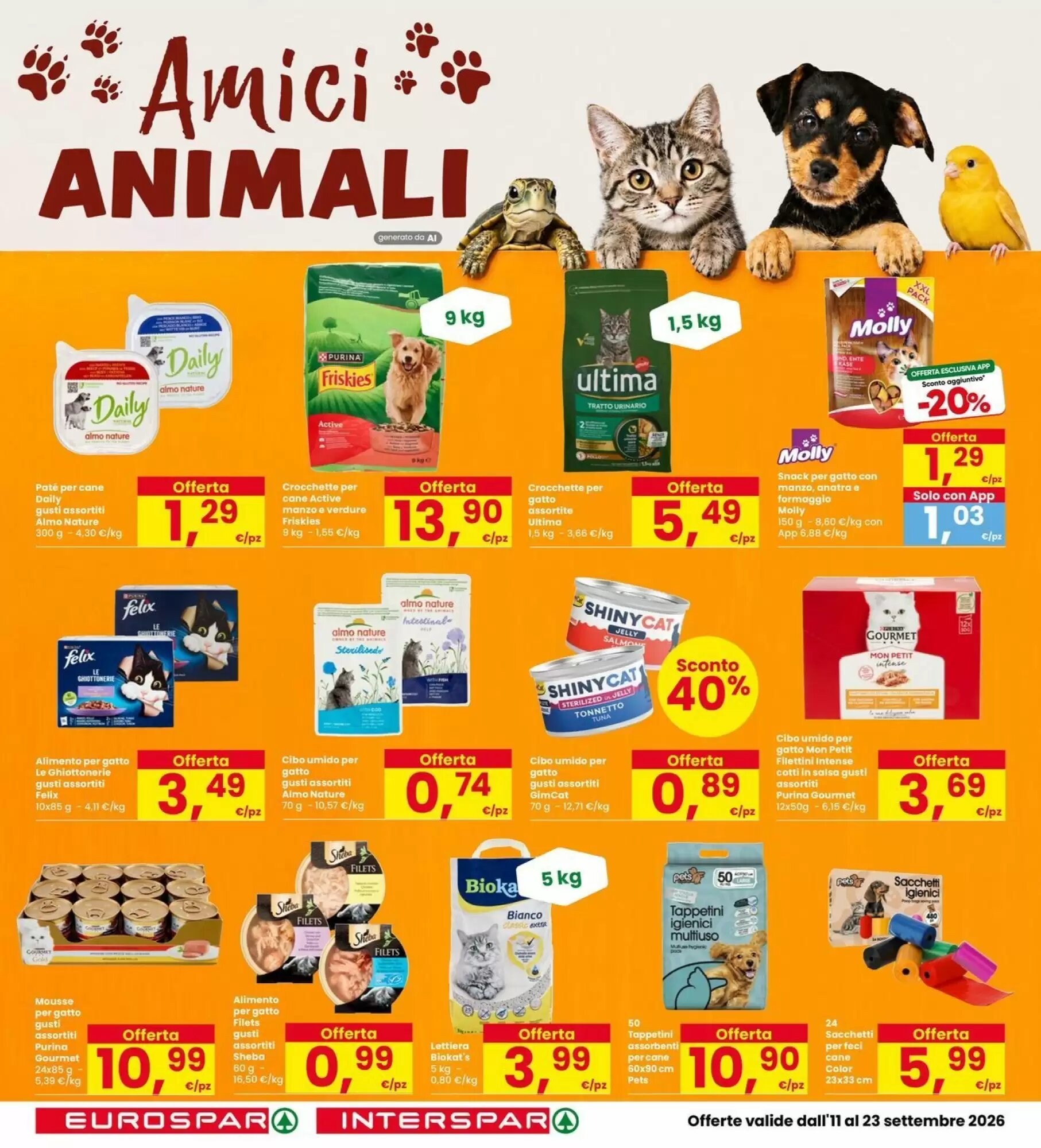Volantino promozionale Eurospar  valide dal 11/09/2026 - Pagina 30.