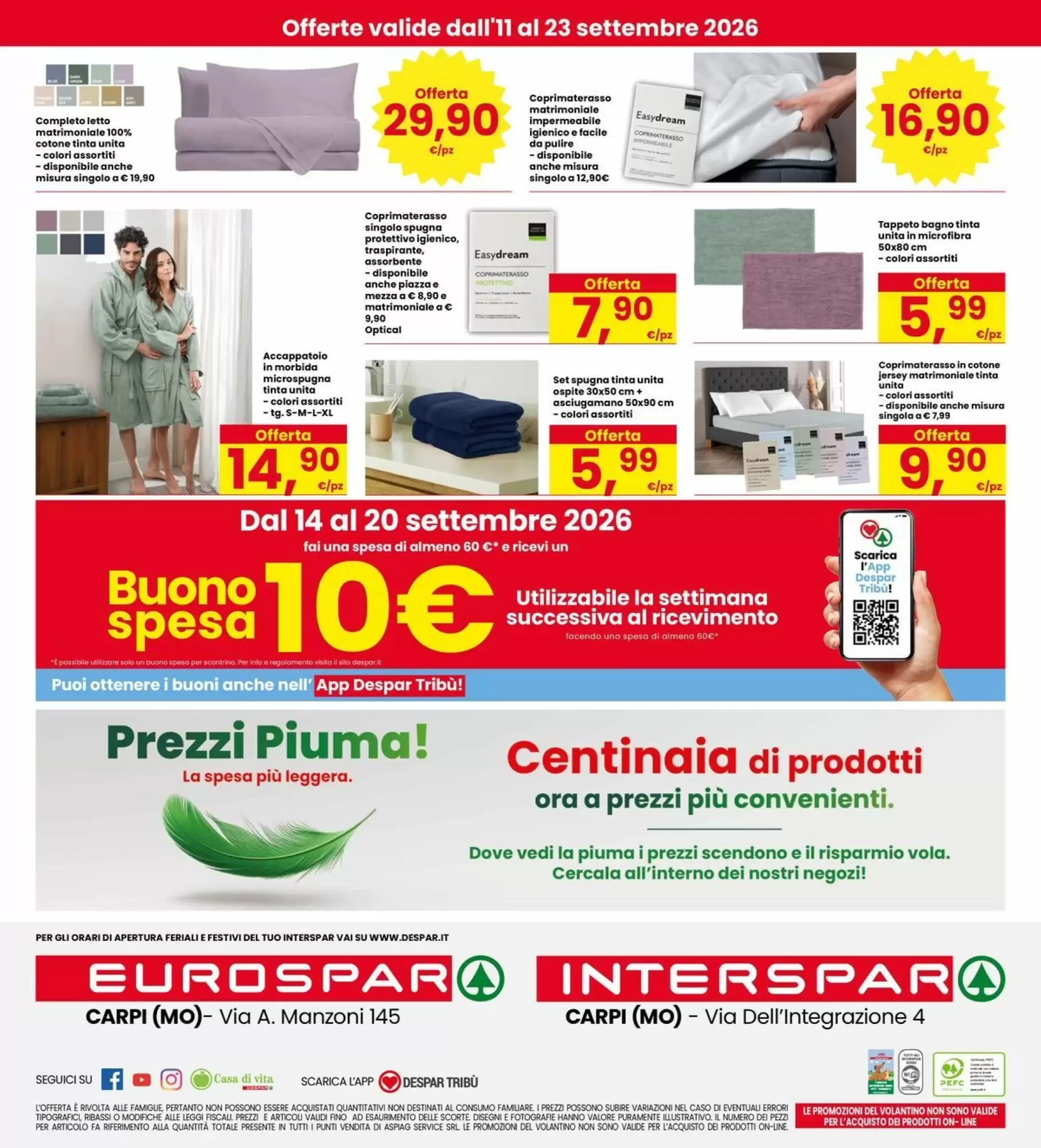 Volantino promozionale Eurospar  valide dal 11/09/2026 - Pagina 32.