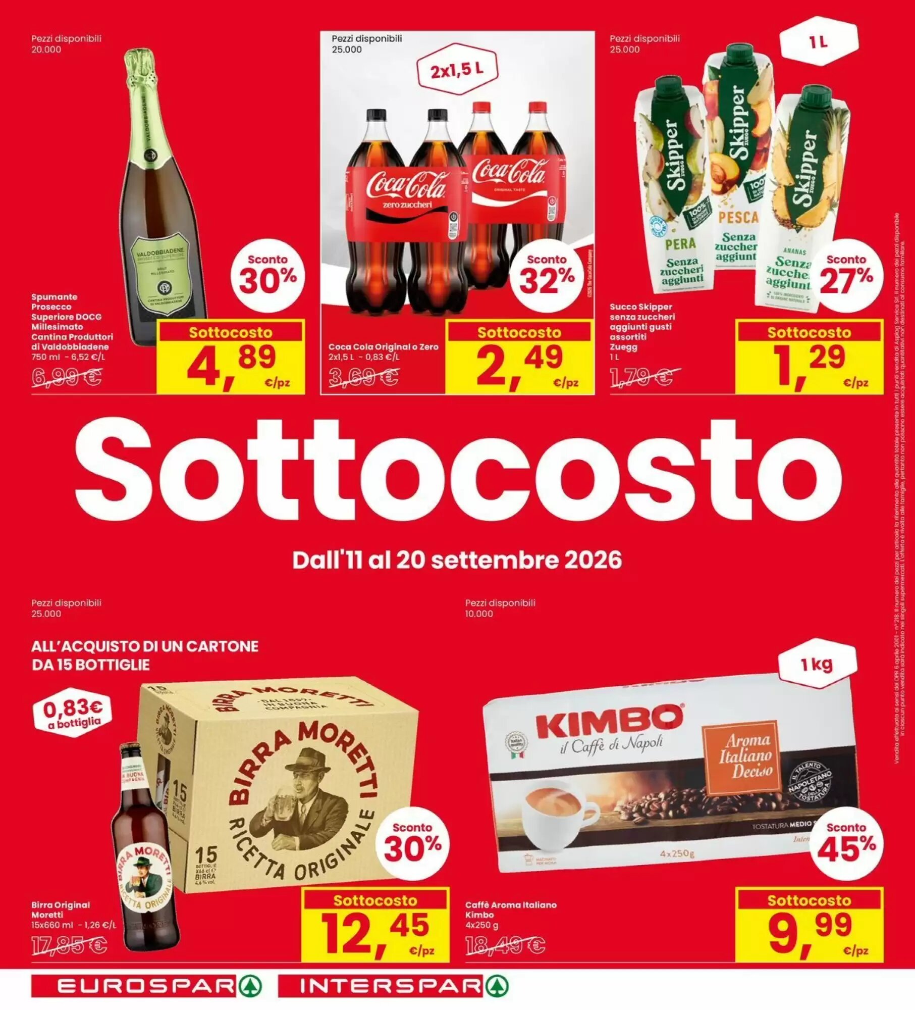 Volantino promozionale Eurospar  valide dal 11/09/2026 - Pagina 4.
