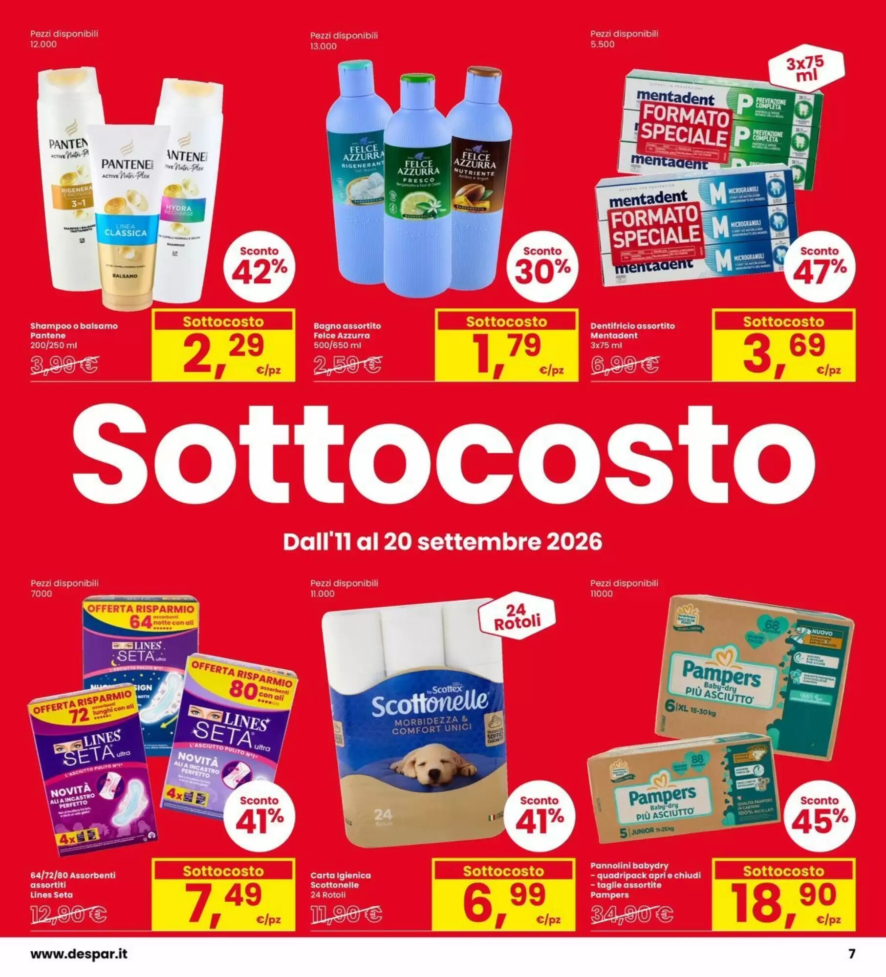 Volantino promozionale Eurospar  valide dal 11/09/2026 - Pagina 7.