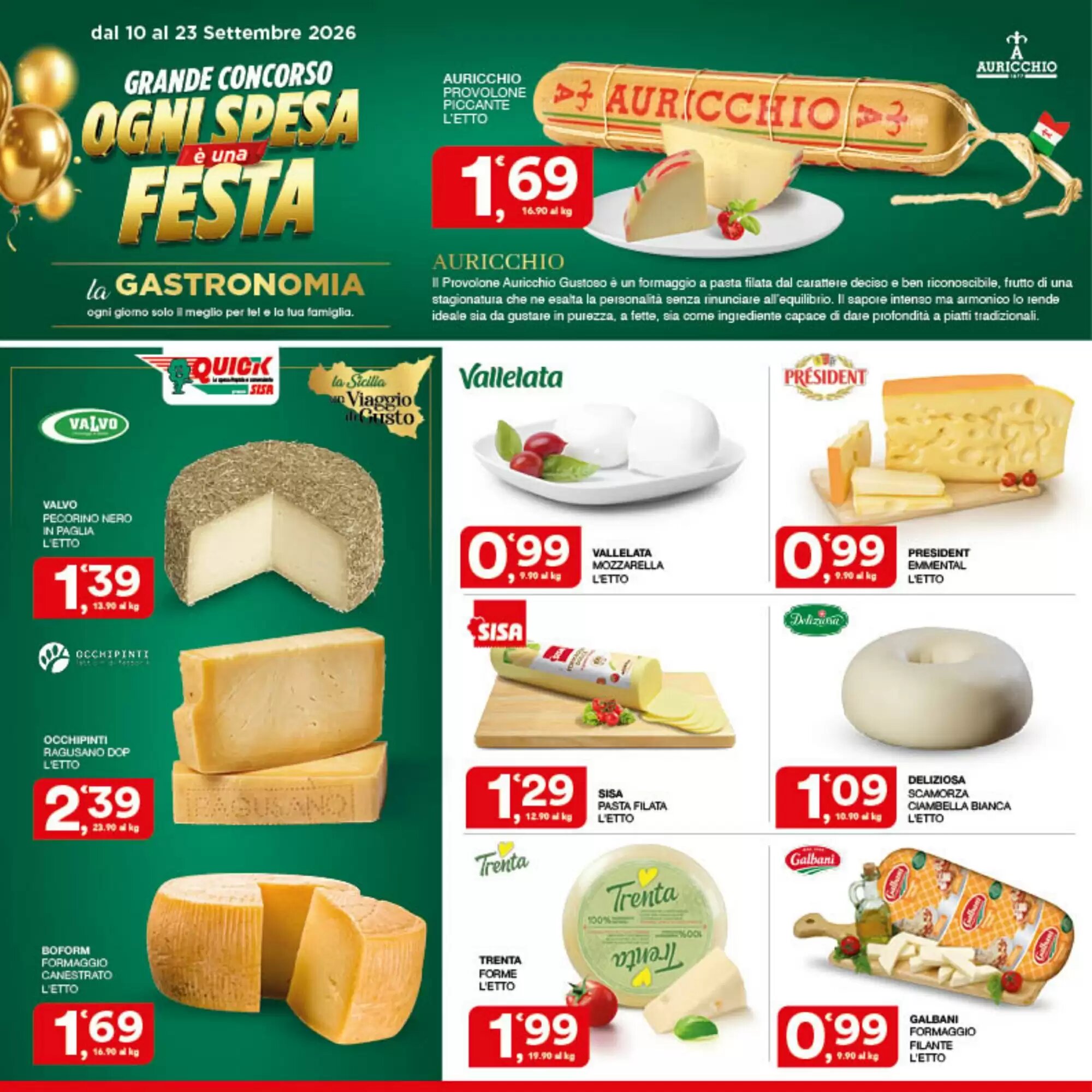 Volantino promozionale Quick Sisa  valide dal 11/09/2026 - Pagina 10.