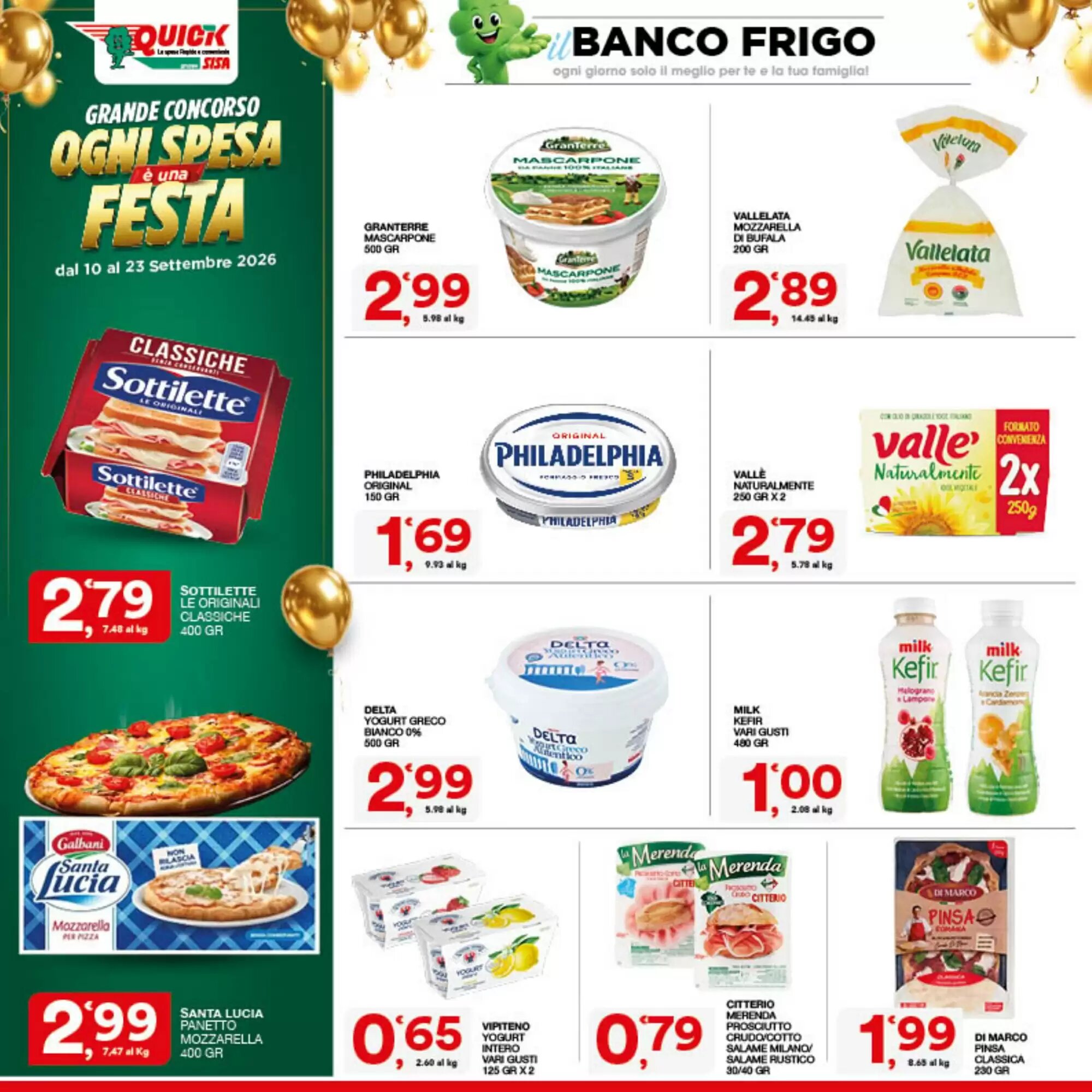 Volantino promozionale Quick Sisa  valide dal 11/09/2026 - Pagina 12.