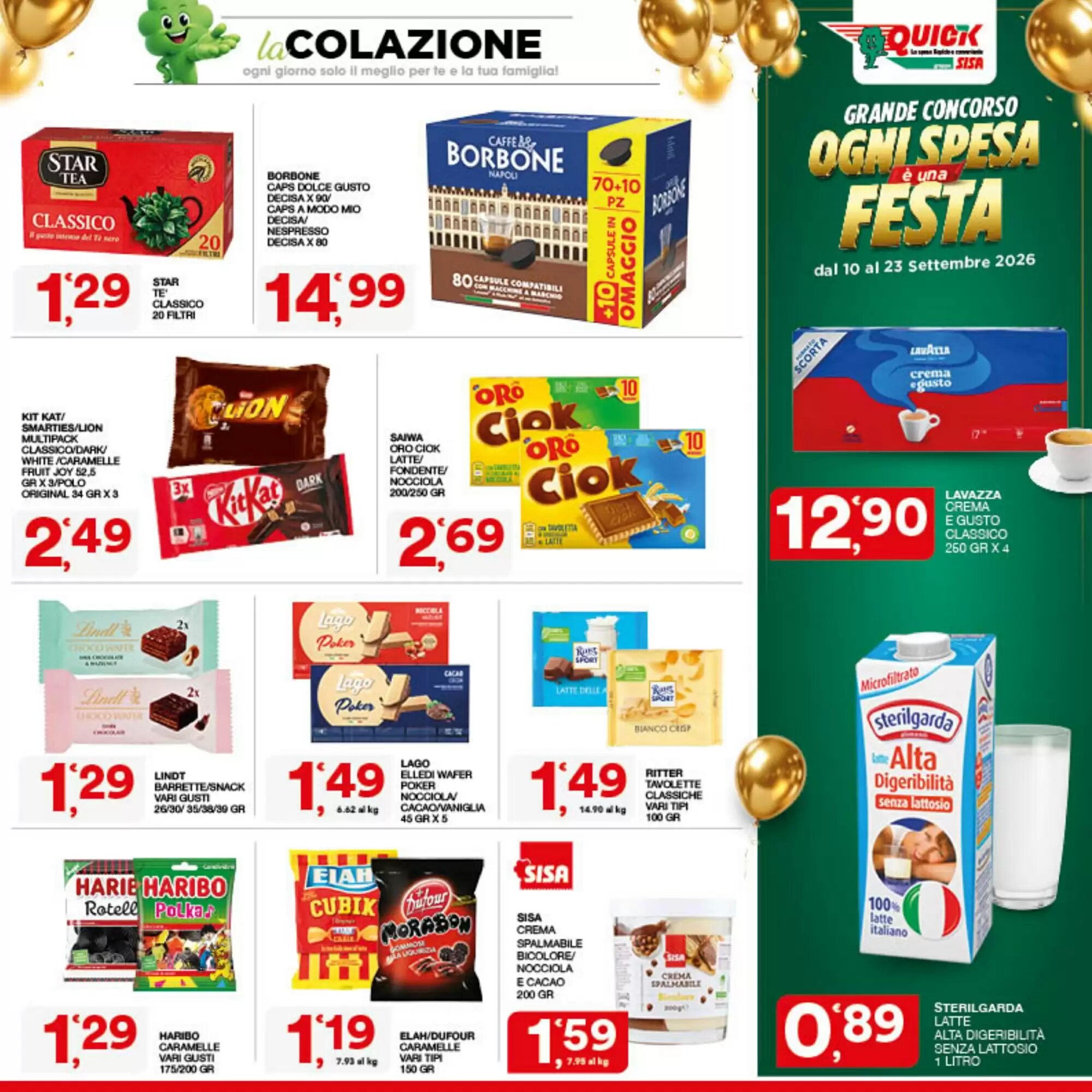 Volantino promozionale Quick Sisa  valide dal 11/09/2026 - Pagina 15.