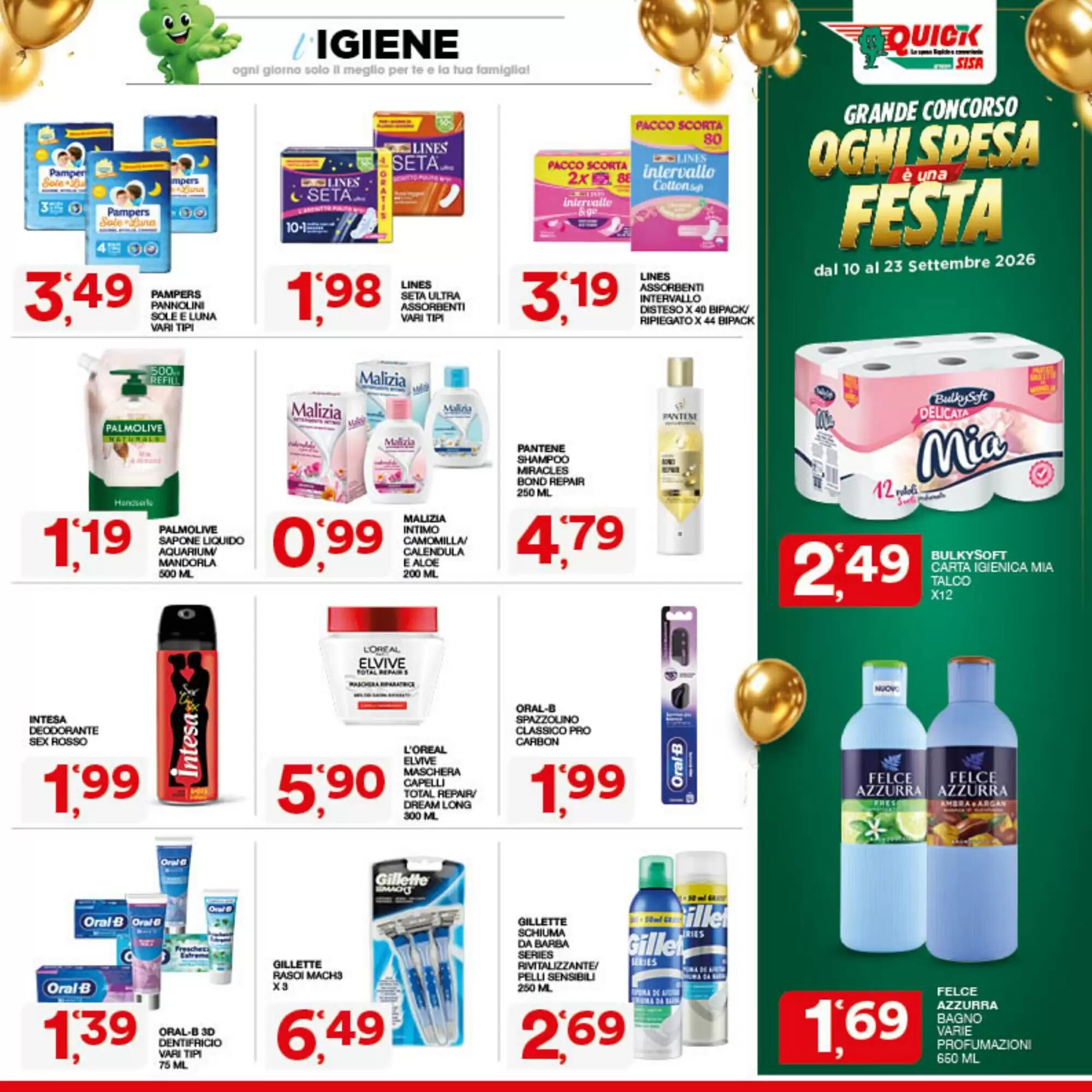 Volantino promozionale Quick Sisa  valide dal 11/09/2026 - Pagina 23.