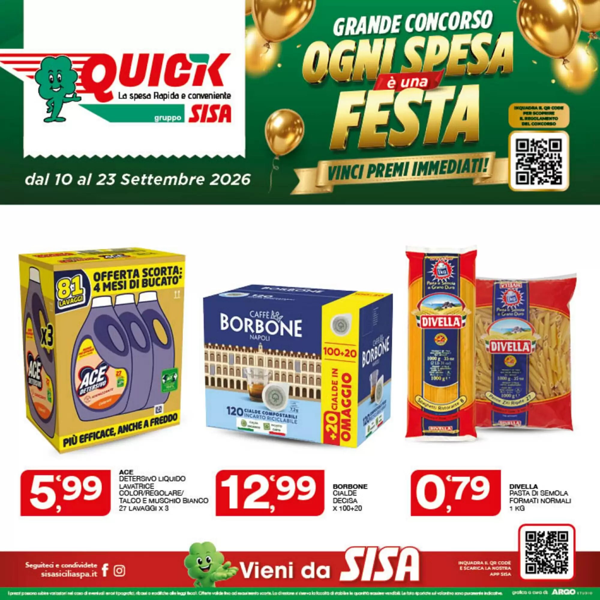 Volantino promozionale Quick Sisa  valide dal 11/09/2026 - Pagina 24.