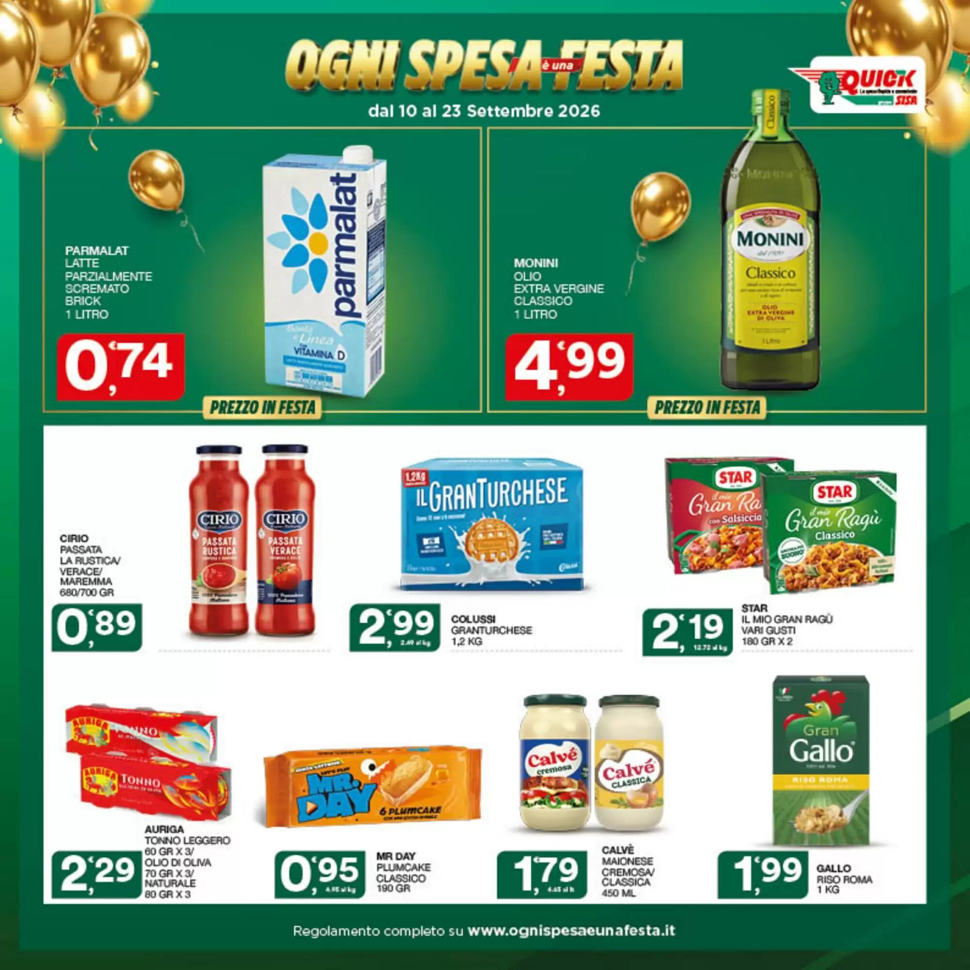 Volantino promozionale Quick Sisa  valide dal 11/09/2026 - Pagina 5.
