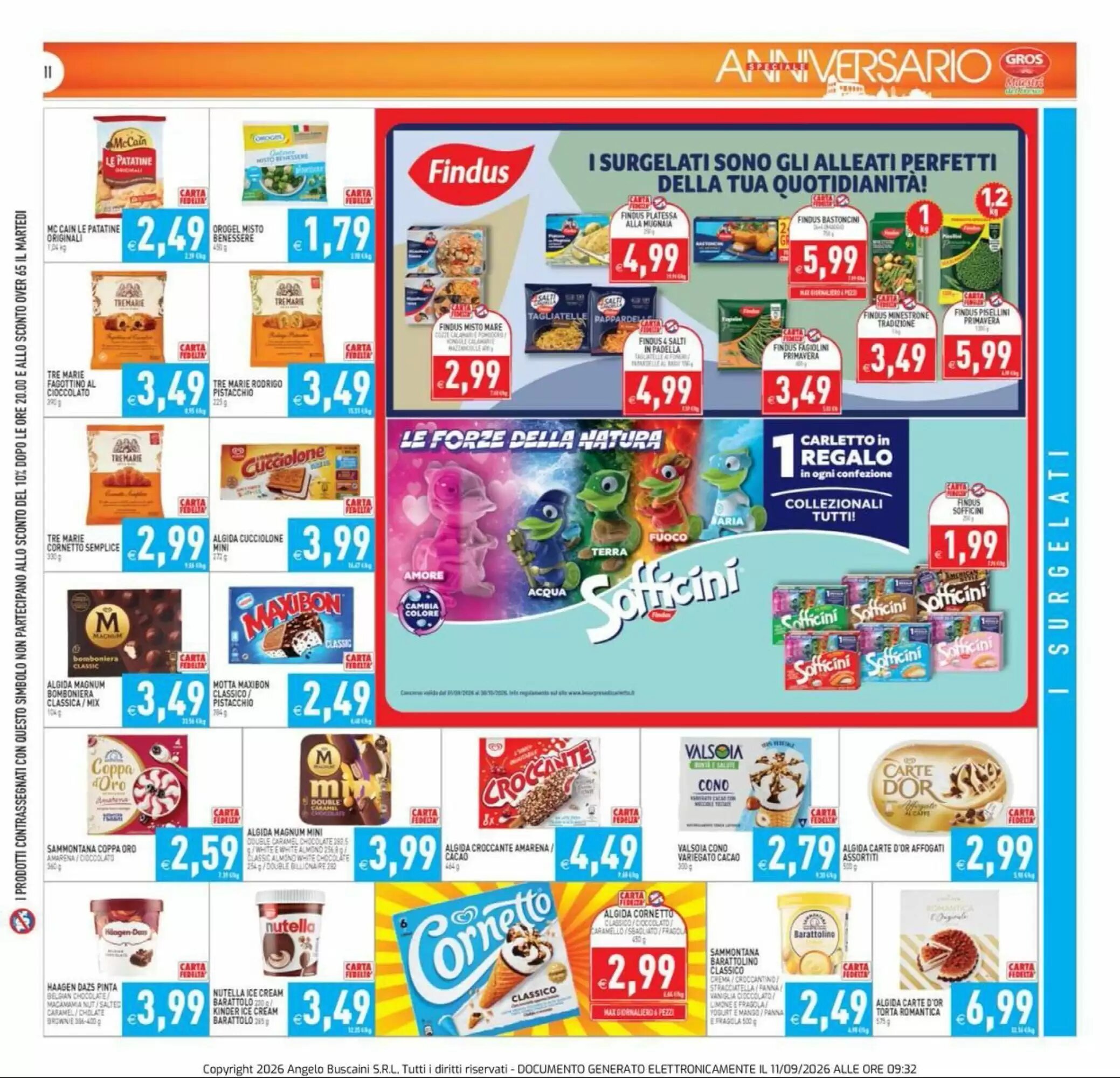 Volantino promozionale Supermercati Agorà  valide dal 11/09/2026 - Pagina 11.