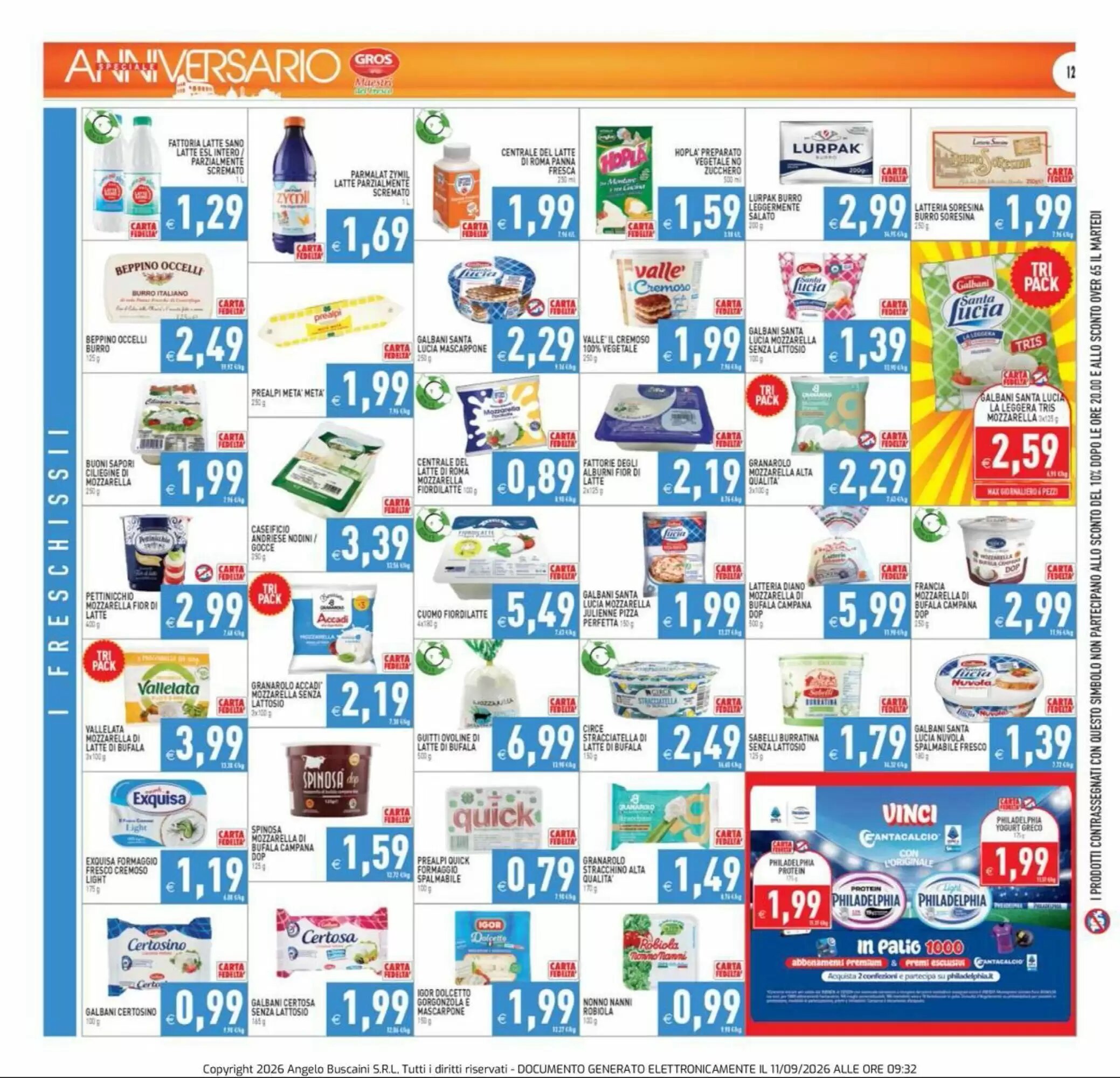 Volantino promozionale Supermercati Agorà  valide dal 11/09/2026 - Pagina 12.