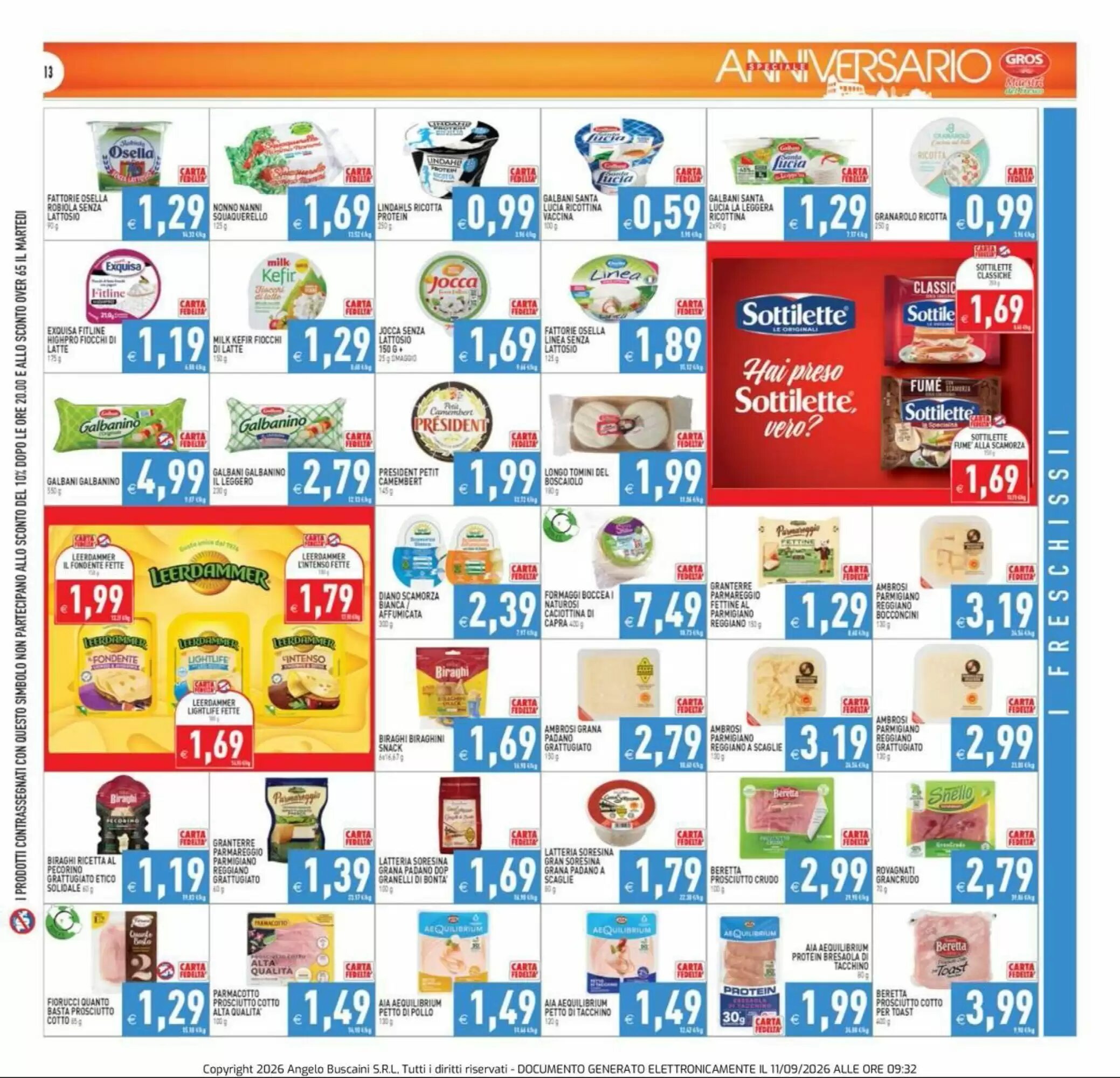Volantino promozionale Supermercati Agorà  valide dal 11/09/2026 - Pagina 13.