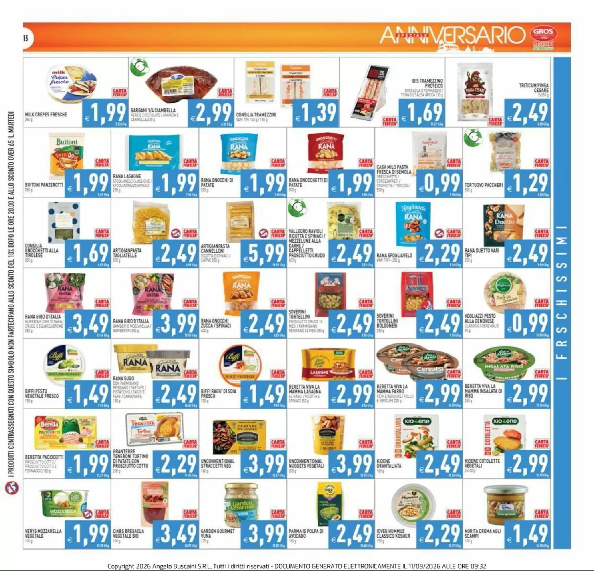 Volantino promozionale Supermercati Agorà  valide dal 11/09/2026 - Pagina 15.