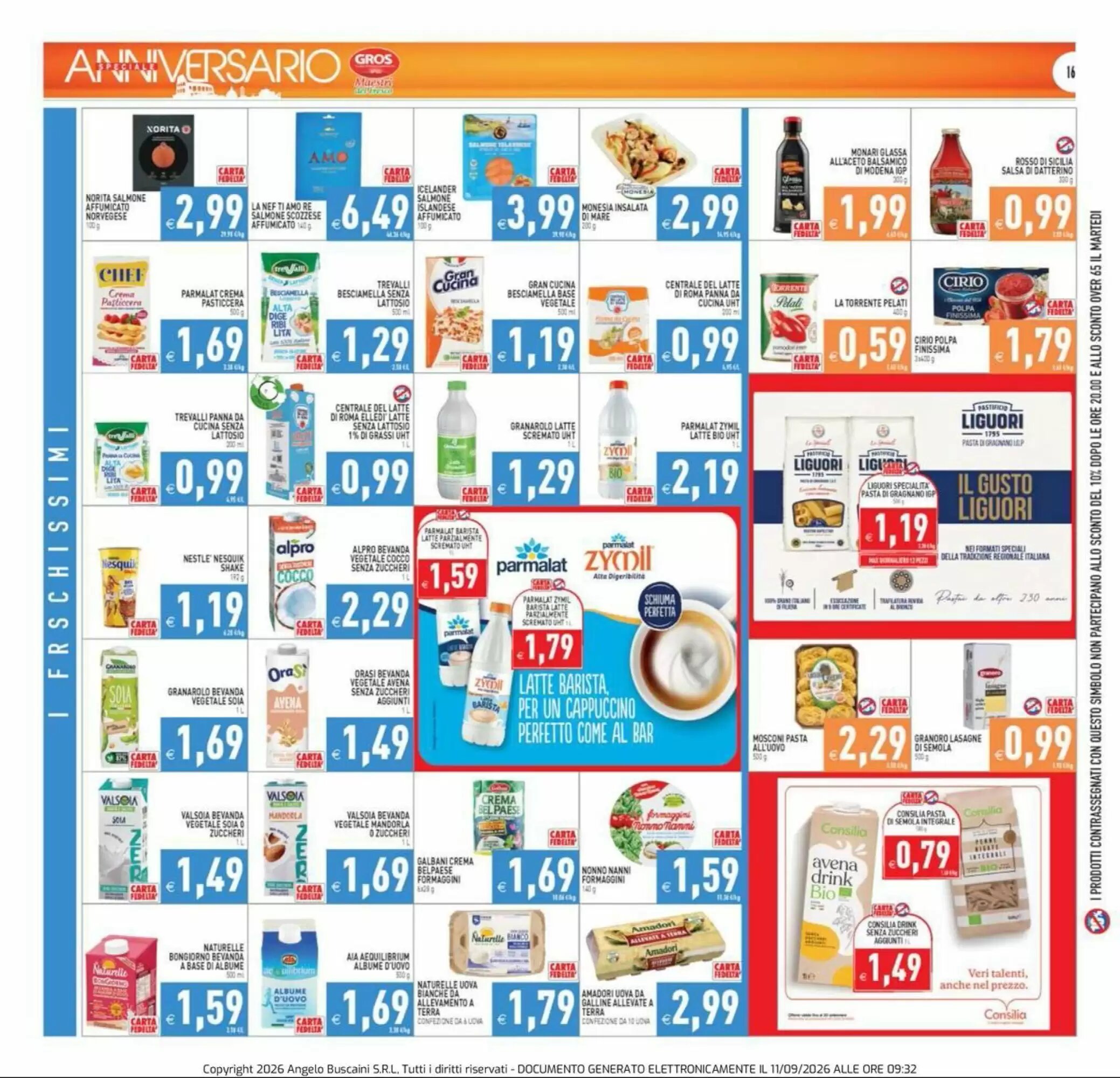 Volantino promozionale Supermercati Agorà  valide dal 11/09/2026 - Pagina 16.