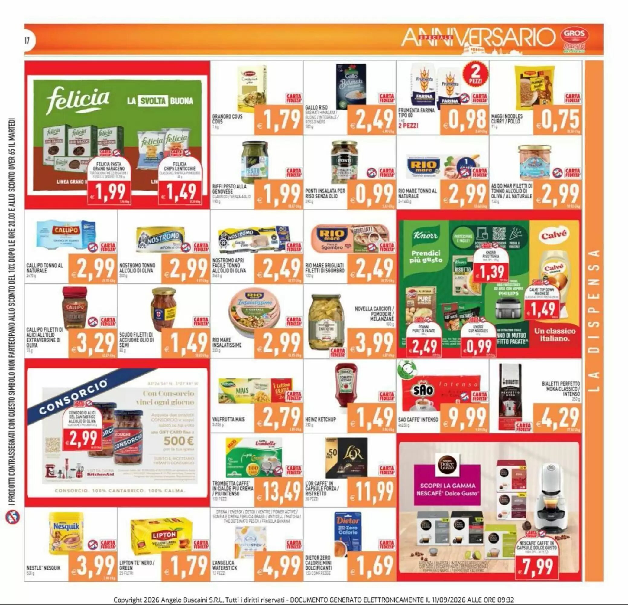 Volantino promozionale Supermercati Agorà  valide dal 11/09/2026 - Pagina 17.