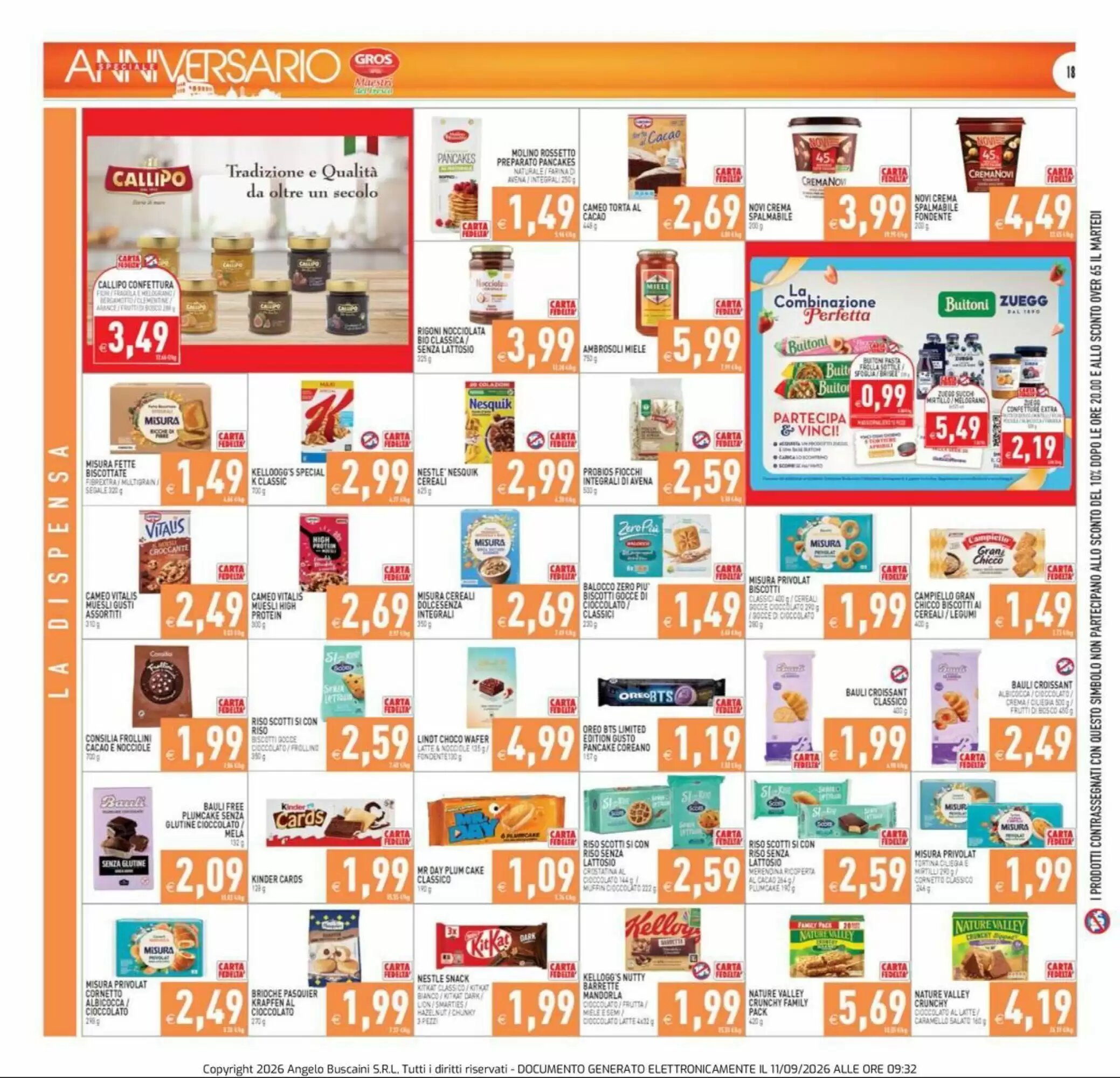 Volantino promozionale Supermercati Agorà  valide dal 11/09/2026 - Pagina 18.