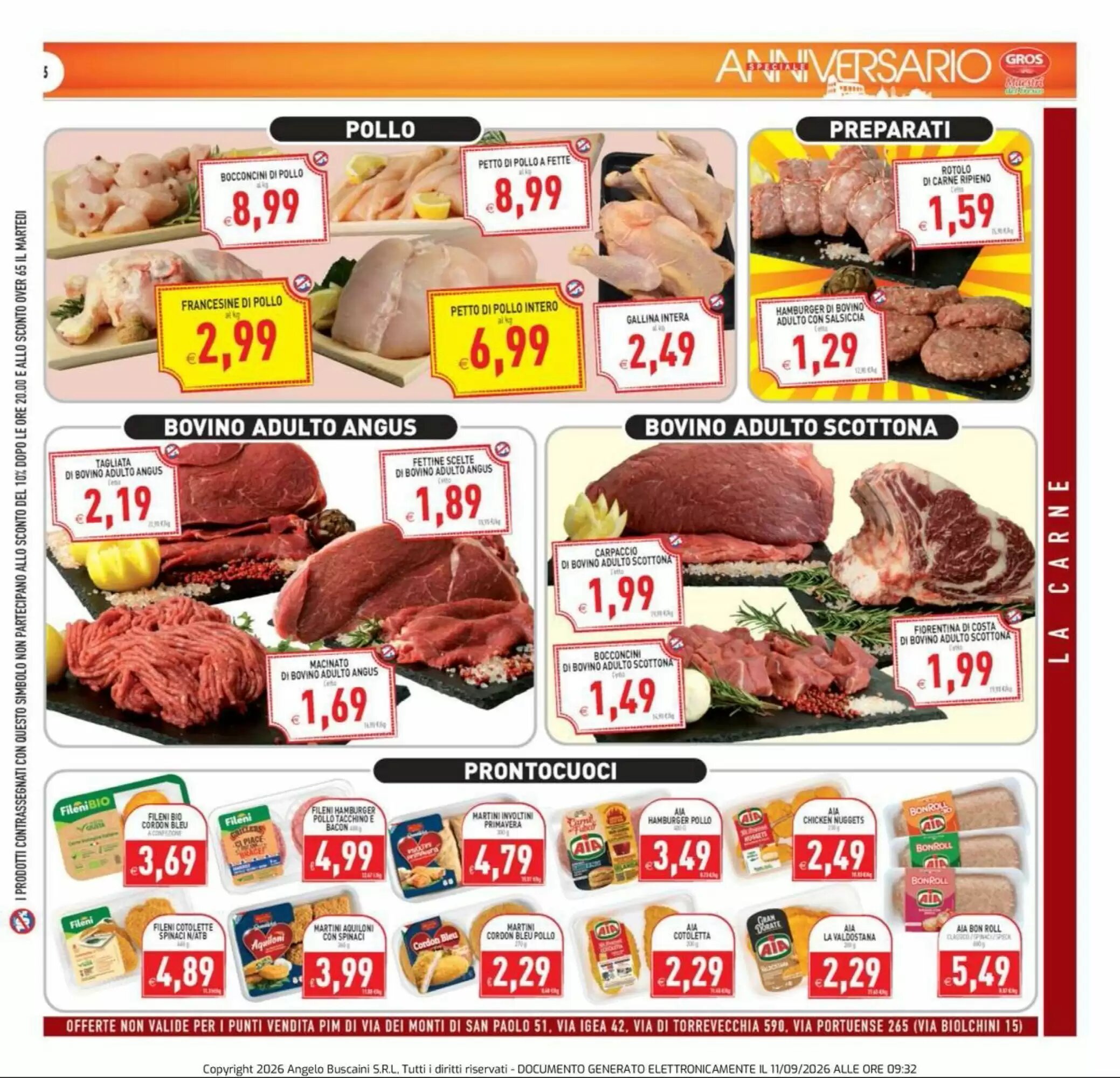 Volantino promozionale Supermercati Agorà  valide dal 11/09/2026 - Pagina 5.