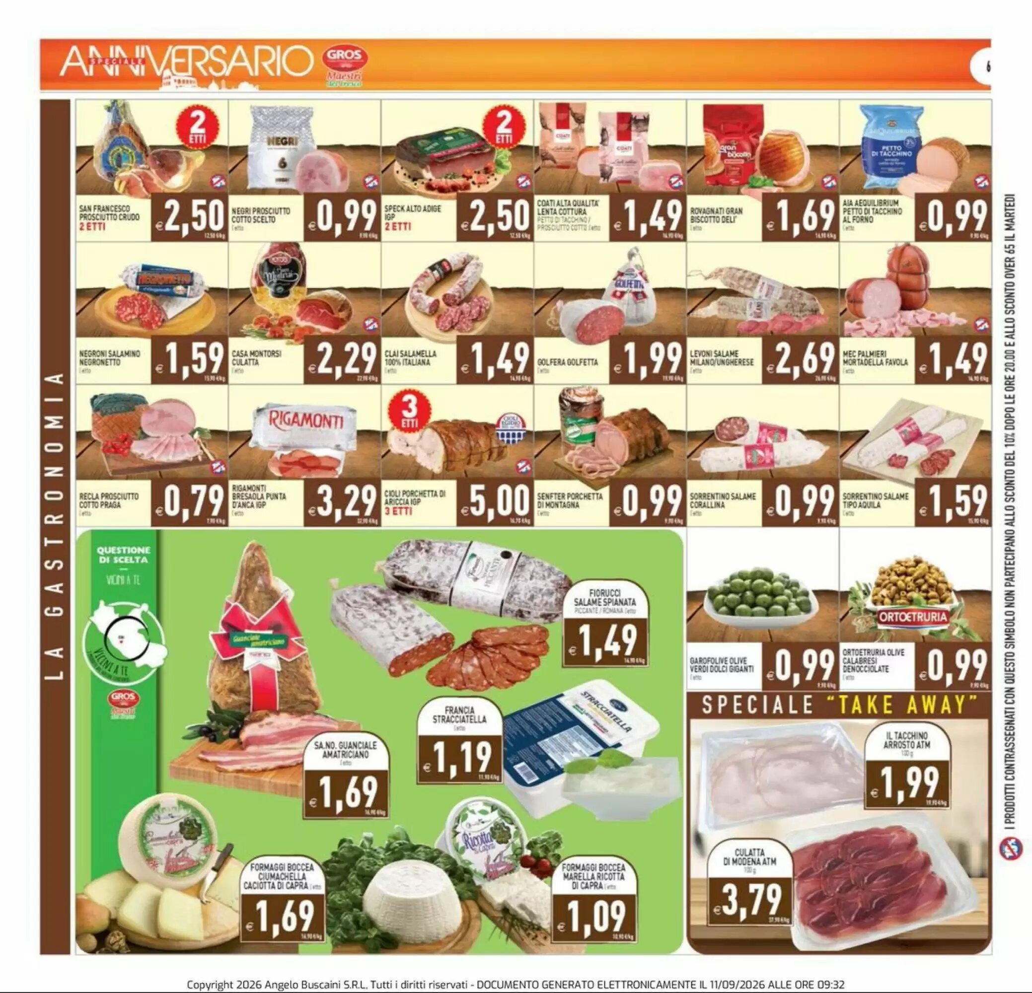 Volantino promozionale Supermercati Agorà  valide dal 11/09/2026 - Pagina 6.
