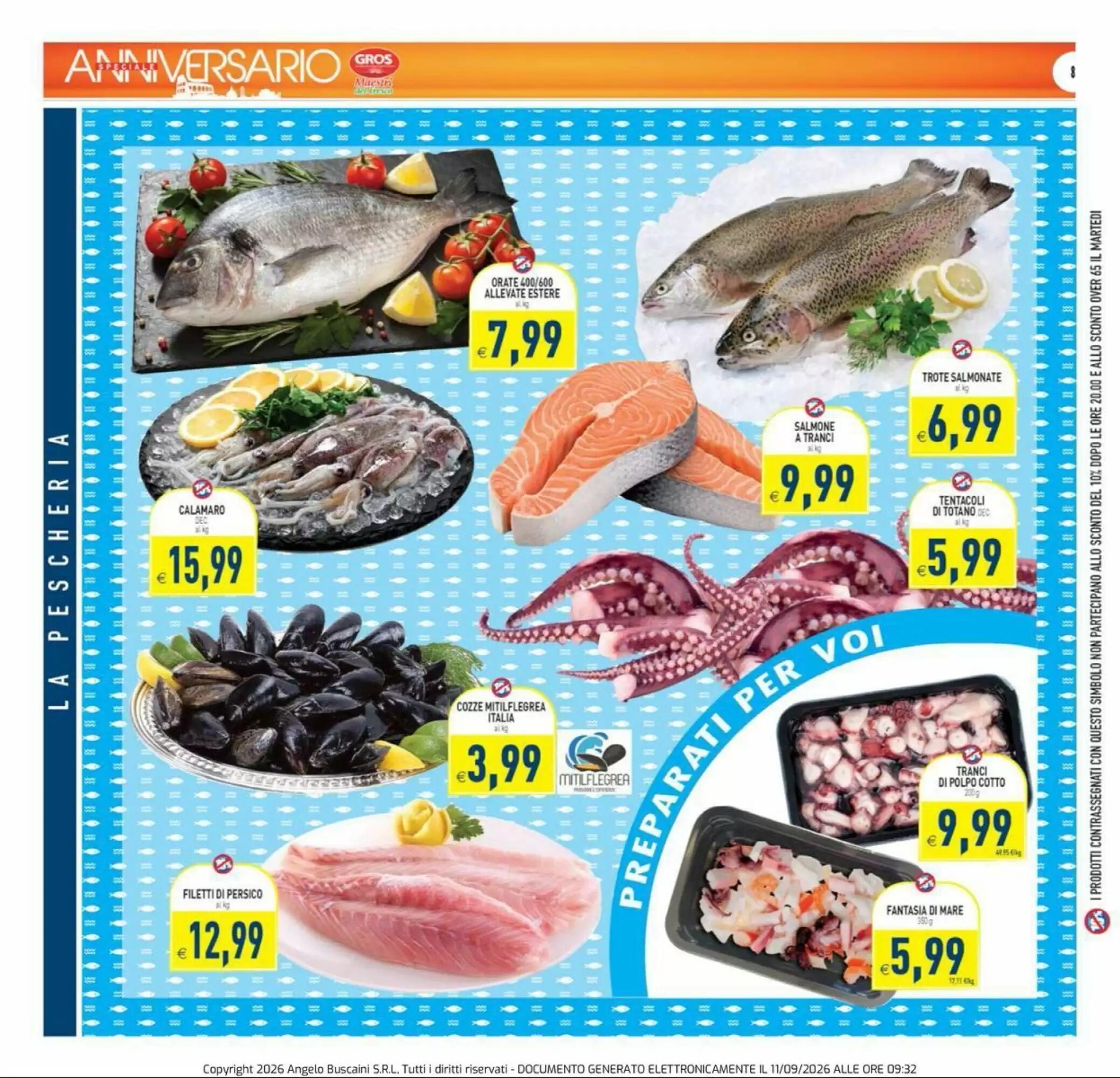 Volantino promozionale Supermercati Agorà  valide dal 11/09/2026 - Pagina 8.
